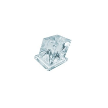 80Lb Commercial Undercounter Clear Ice Maker, Slab Cubes, 41.9cm (16.5in) Wide, Stainless Steel