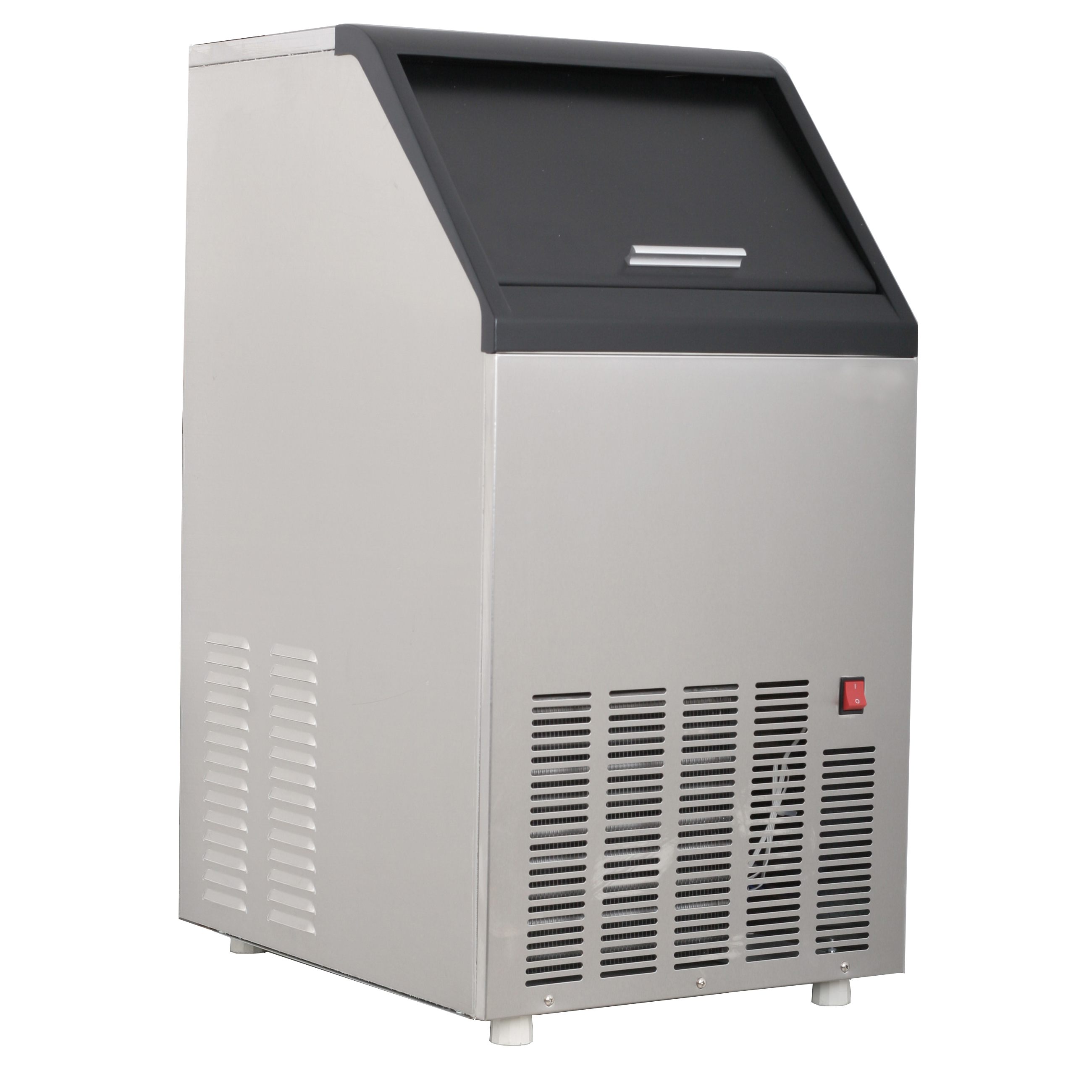 80Lb Commercial Undercounter Clear Ice Maker, Slab Cubes, 41.9cm (16.5in) Wide, Stainless Steel