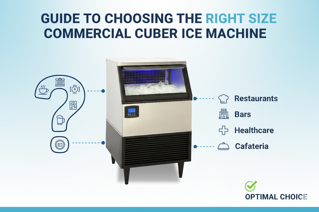 Guide to Choosing the Right Size Commercial Cuber Ice Machine
