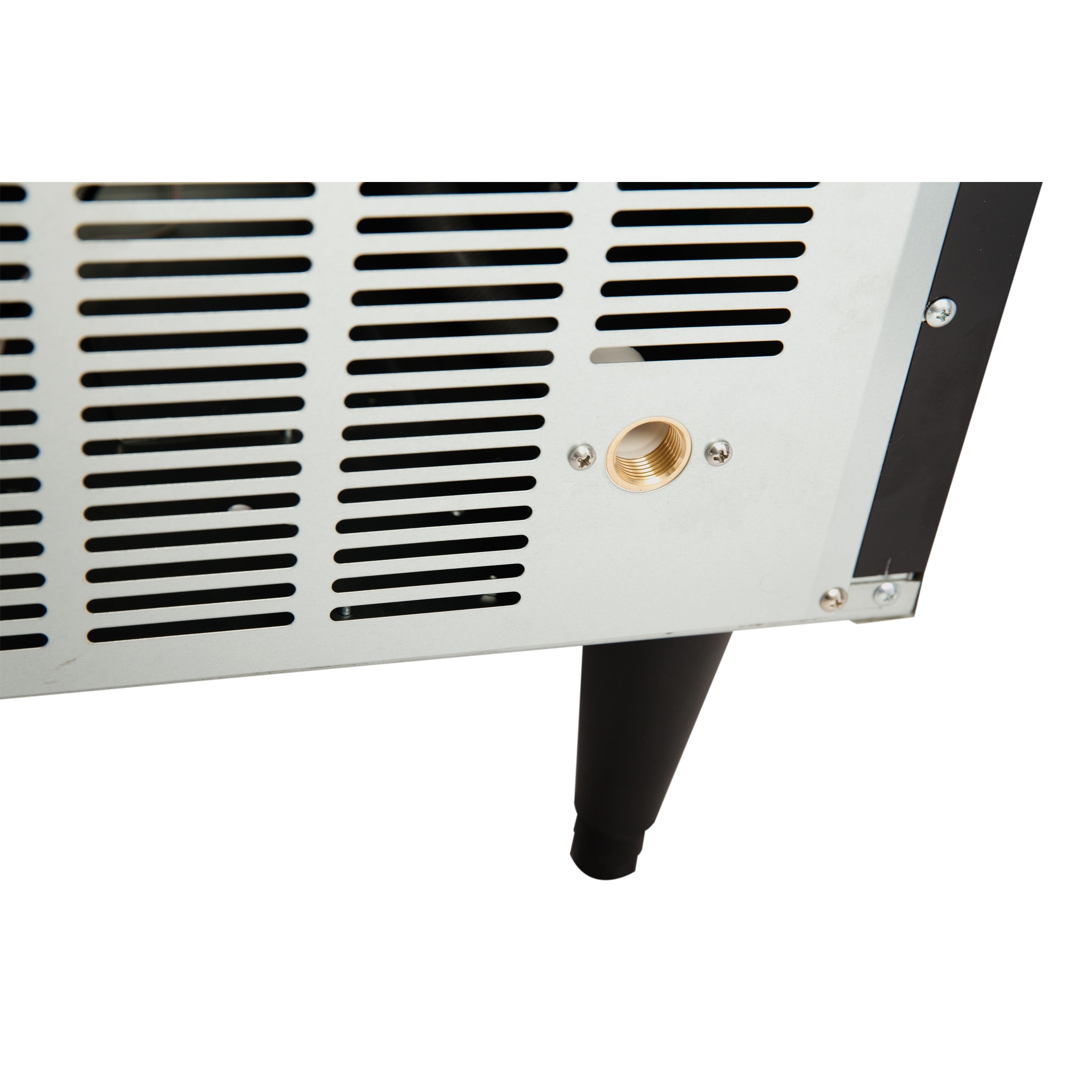 NI200F 200LB Commercial Undercounter Clear Ice Maker, Slab Cubes, 61 CM (24 IN) Wide, Stainless Steel