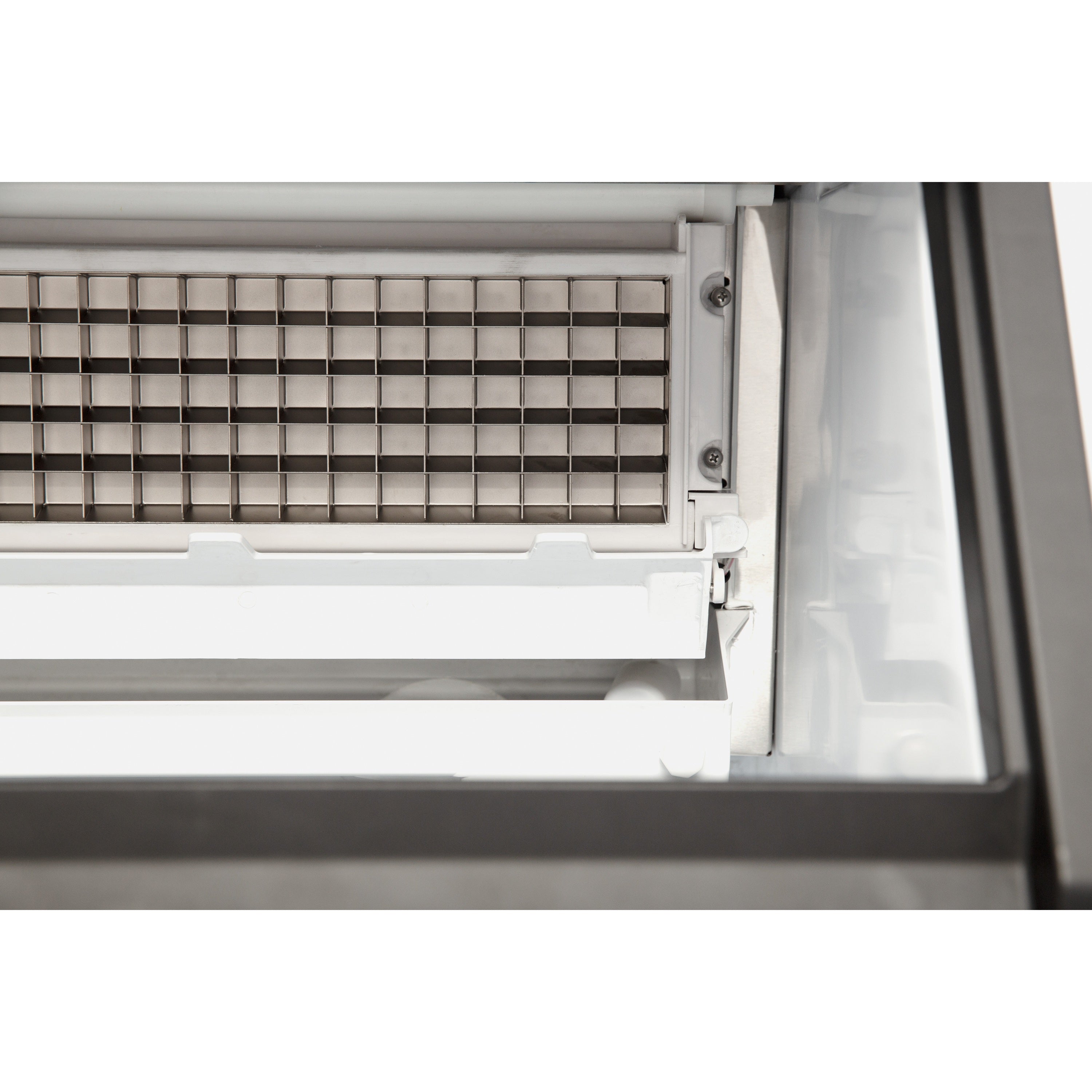 NI200F 200LB Commercial Undercounter Clear Ice Maker, Slab Cubes, 61 CM (24 IN) Wide, Stainless Steel