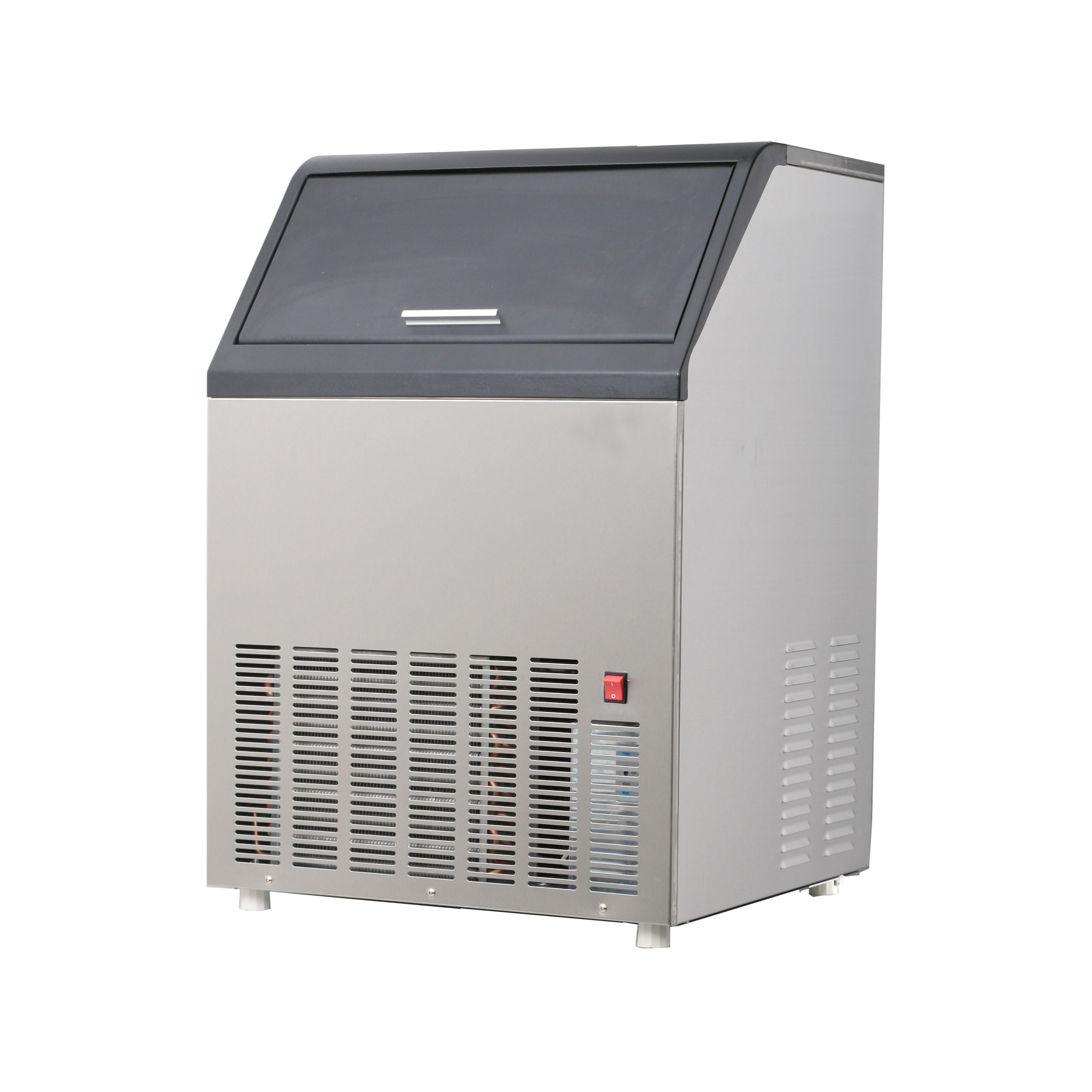 120LB Commercial Undercounter Clear Ice Maker, Slab Cubes, 53.4 CM (21 IN) Wide, Stainlesss Steel