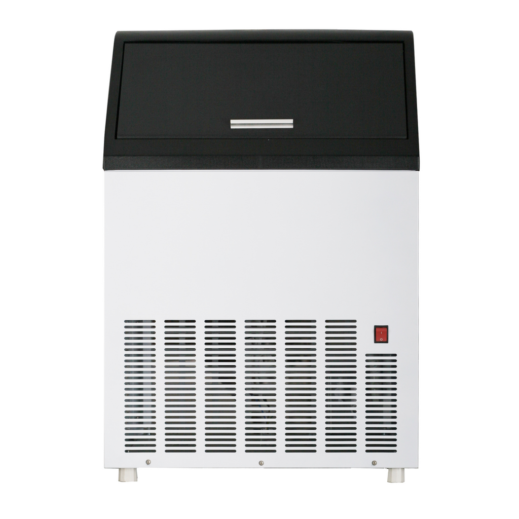 120LB Commercial Undercounter Clear Ice Maker, Slab Cubes, 53.4 CM (21 IN) Wide, Stainlesss Steel