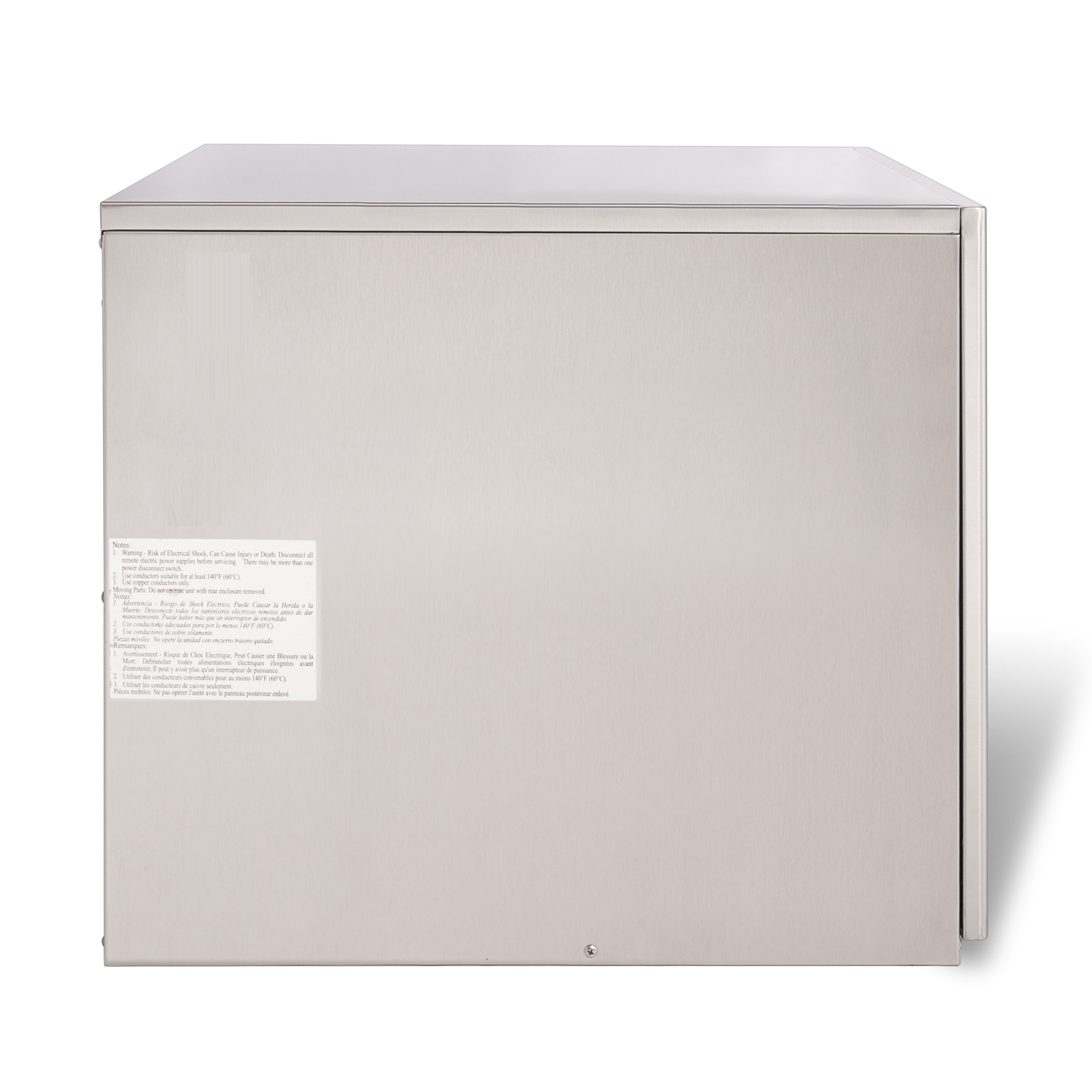 NI370F 370LB Commercial Modular Clear Ice Maker, Slab Cubes, 76 CM (30 IN) Wide, Stainless Steel