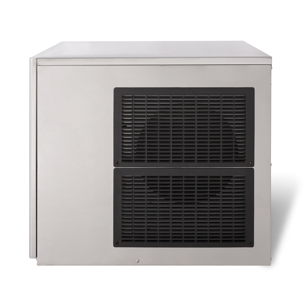 NI500F 500LB Commercial Modular Clear Ice Maker, Slab Cubes, 76 CM (30 IN) Wide, Stainless Steel