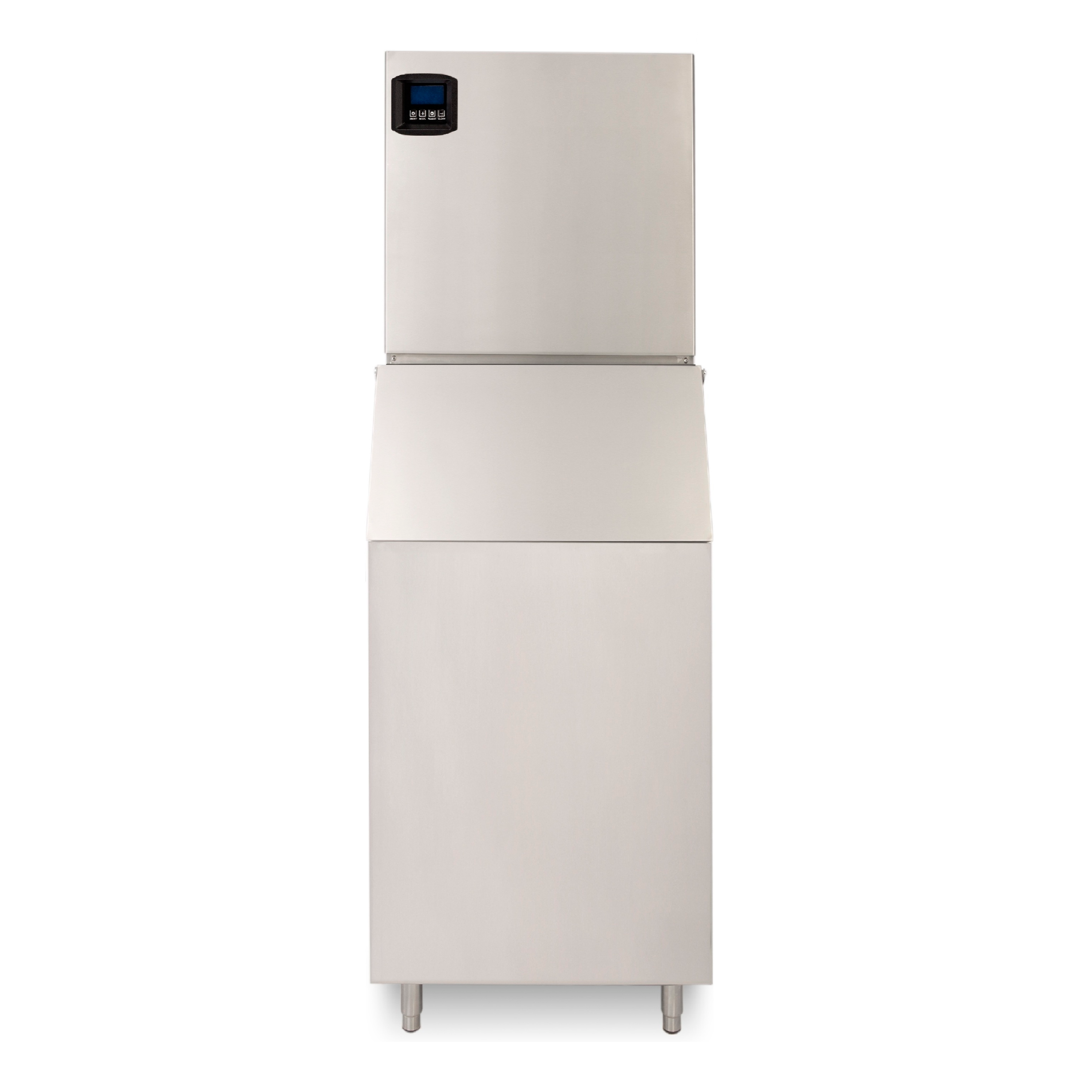 NI360FB310 360LB Commercial Modular Clear Ice Maker + 310Lb Stainless Steel Ice Storage Bin, Slab Cubes, 55.88 CM (22 IN) Wide