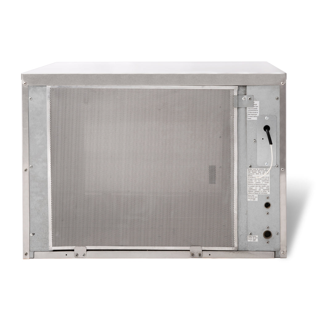 NI500F 500LB Commercial Modular Clear Ice Maker, Slab Cubes, 76 CM (30 IN) Wide, Stainless Steel