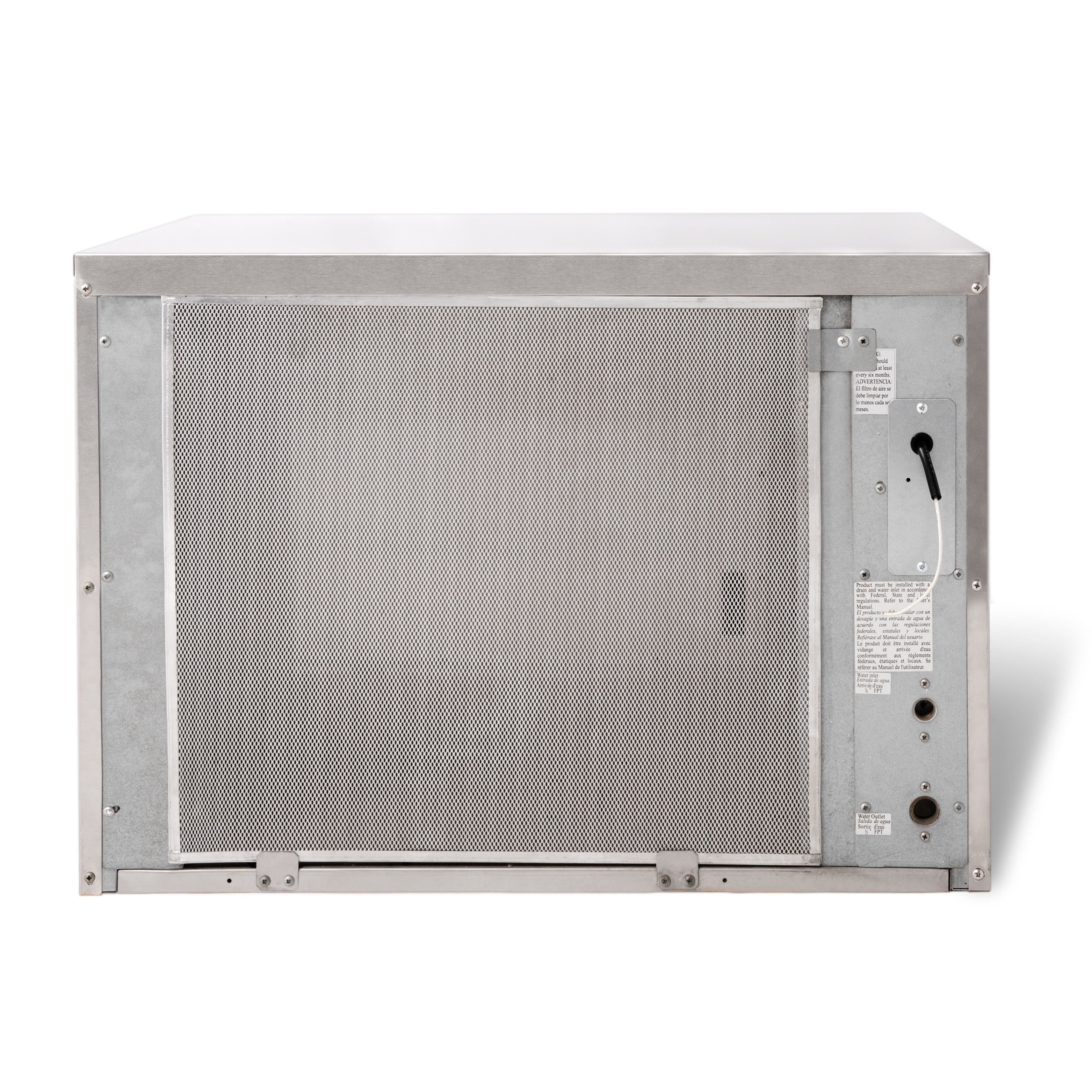 NI370F 370LB Commercial Modular Clear Ice Maker, Slab Cubes, 76 CM (30 IN) Wide, Stainless Steel