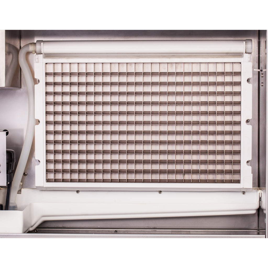 NI500F 500LB Commercial Modular Clear Ice Maker, Slab Cubes, 76 CM (30 IN) Wide, Stainless Steel
