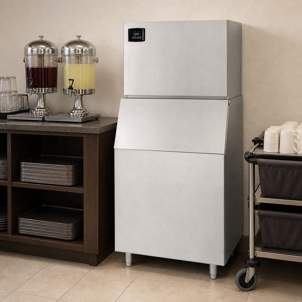 NI500FB470 Commercial Ice Machine, 500 lb, Full Cube, 30 in