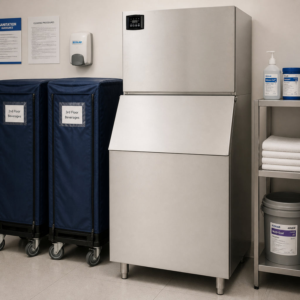 NI500FB470 Commercial Ice Machine, 500 lb, Full Cube, 30 in