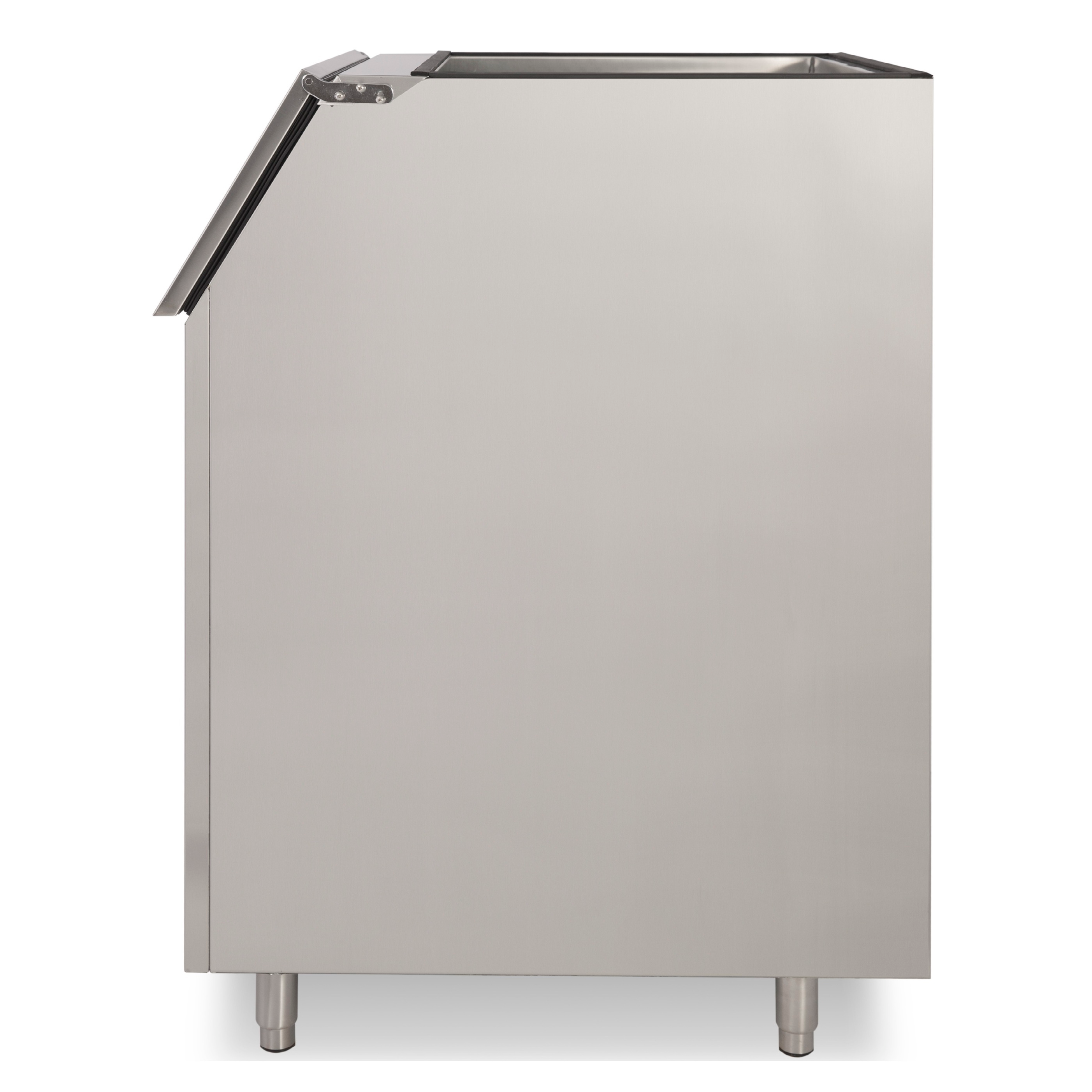 NIB310 310LB Commercial Ice Storage Bin, Stainless Steel