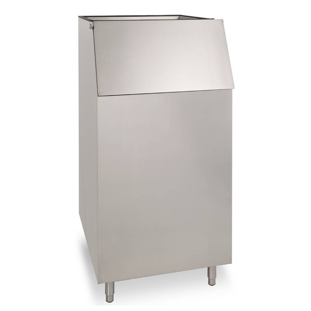 NIB310 310LB Commercial Ice Storage Bin, Stainless Steel