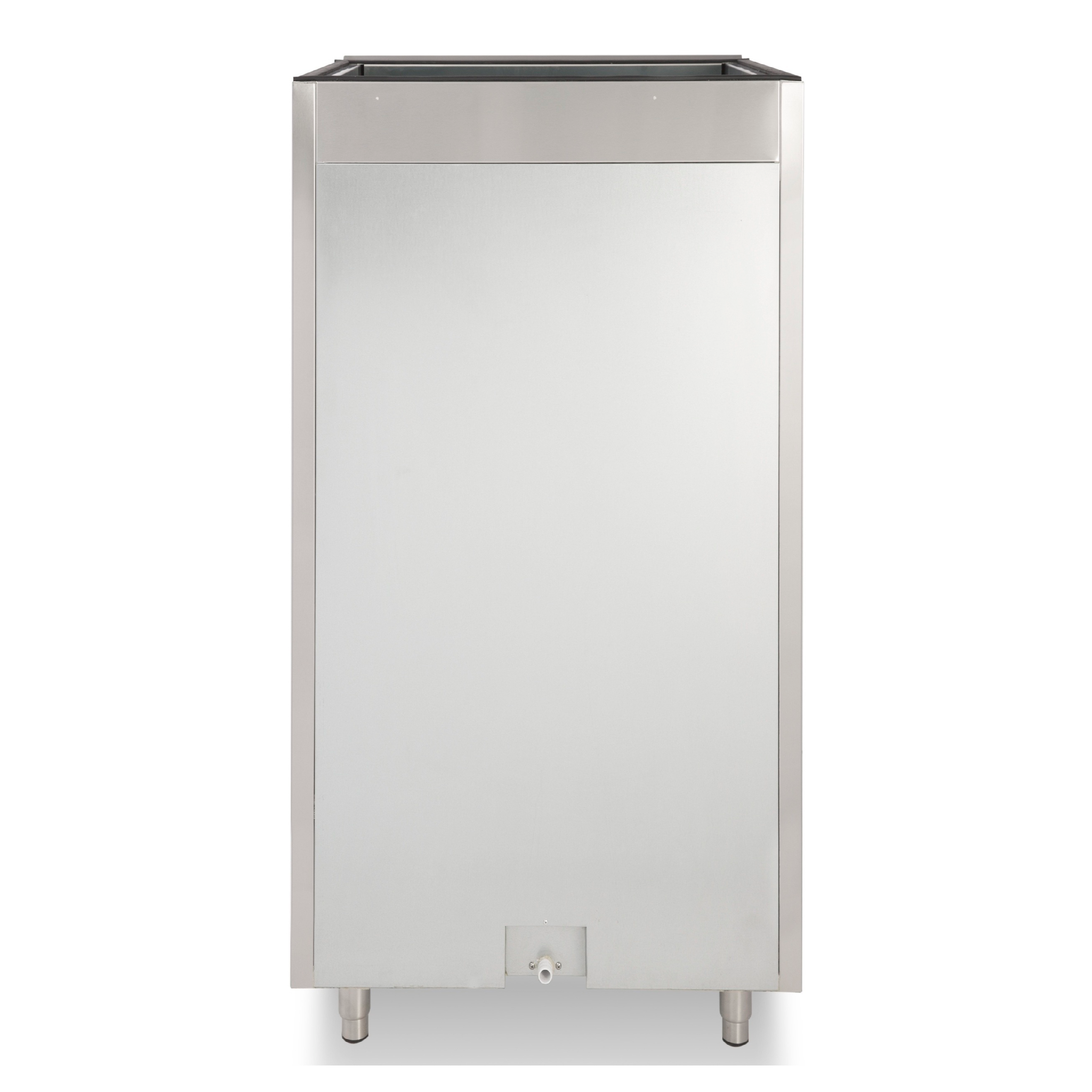 NIB310 310LB Commercial Ice Storage Bin, Stainless Steel