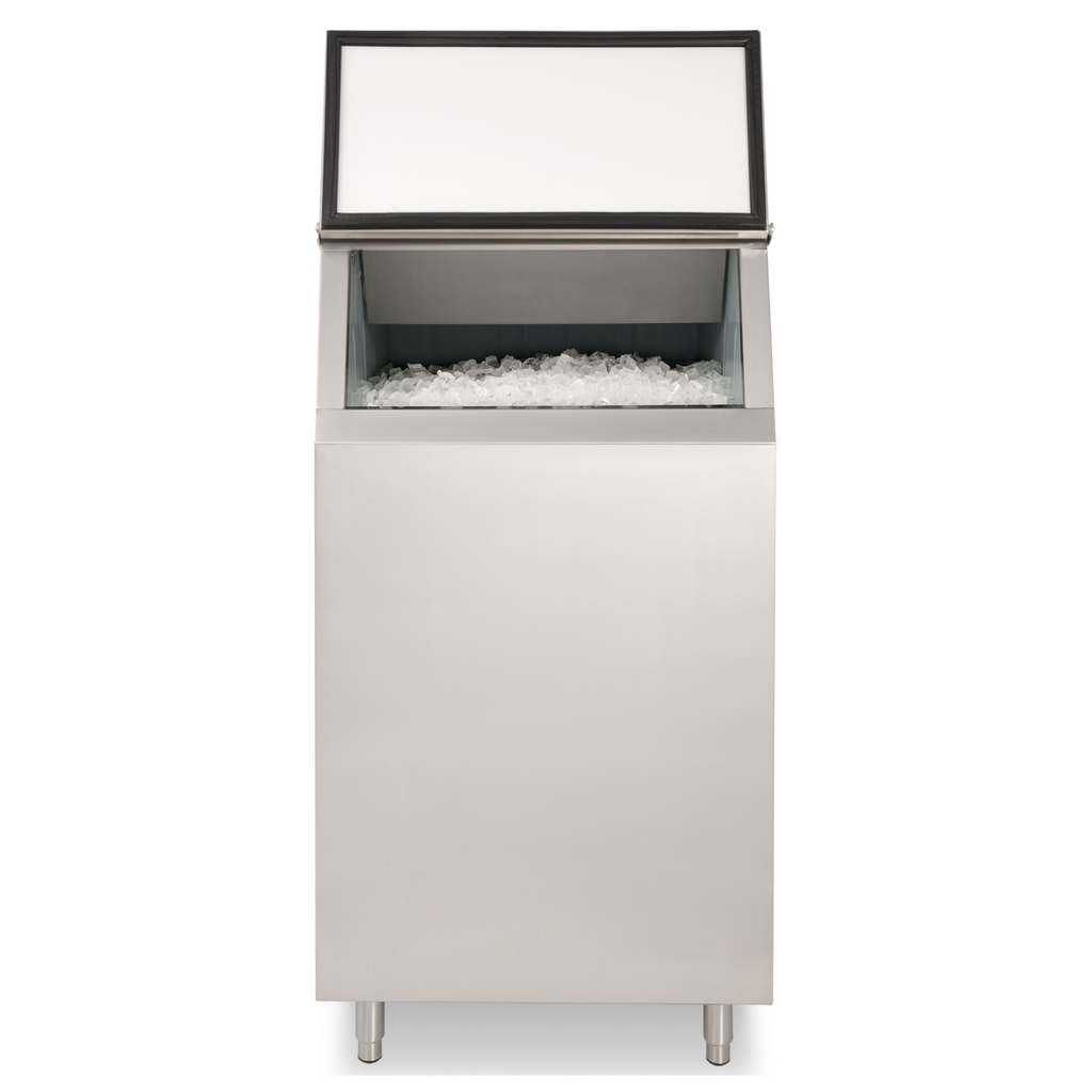 NIB310 310LB Commercial Ice Storage Bin, Stainless Steel