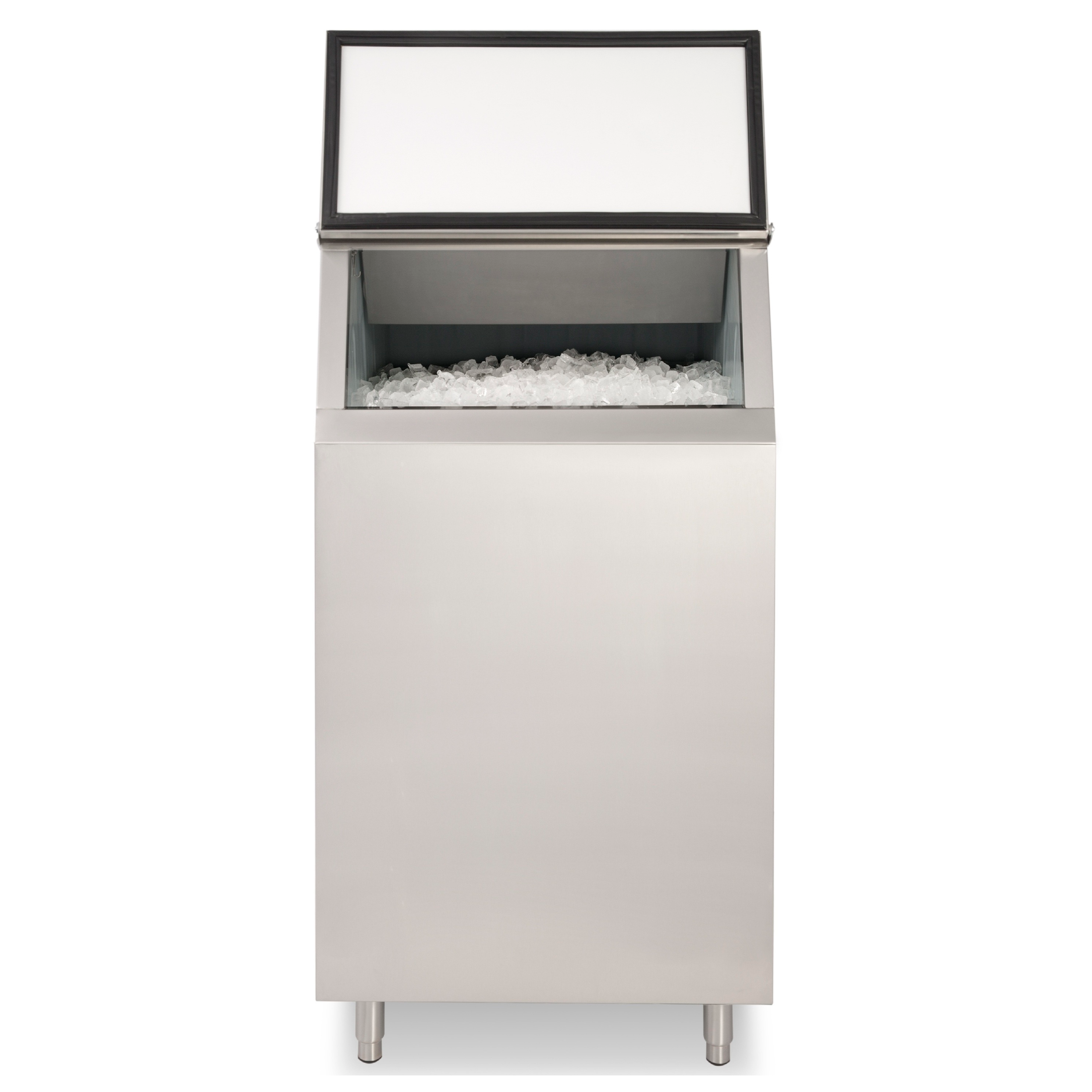 NIB310 310LB Commercial Ice Storage Bin, Stainless Steel