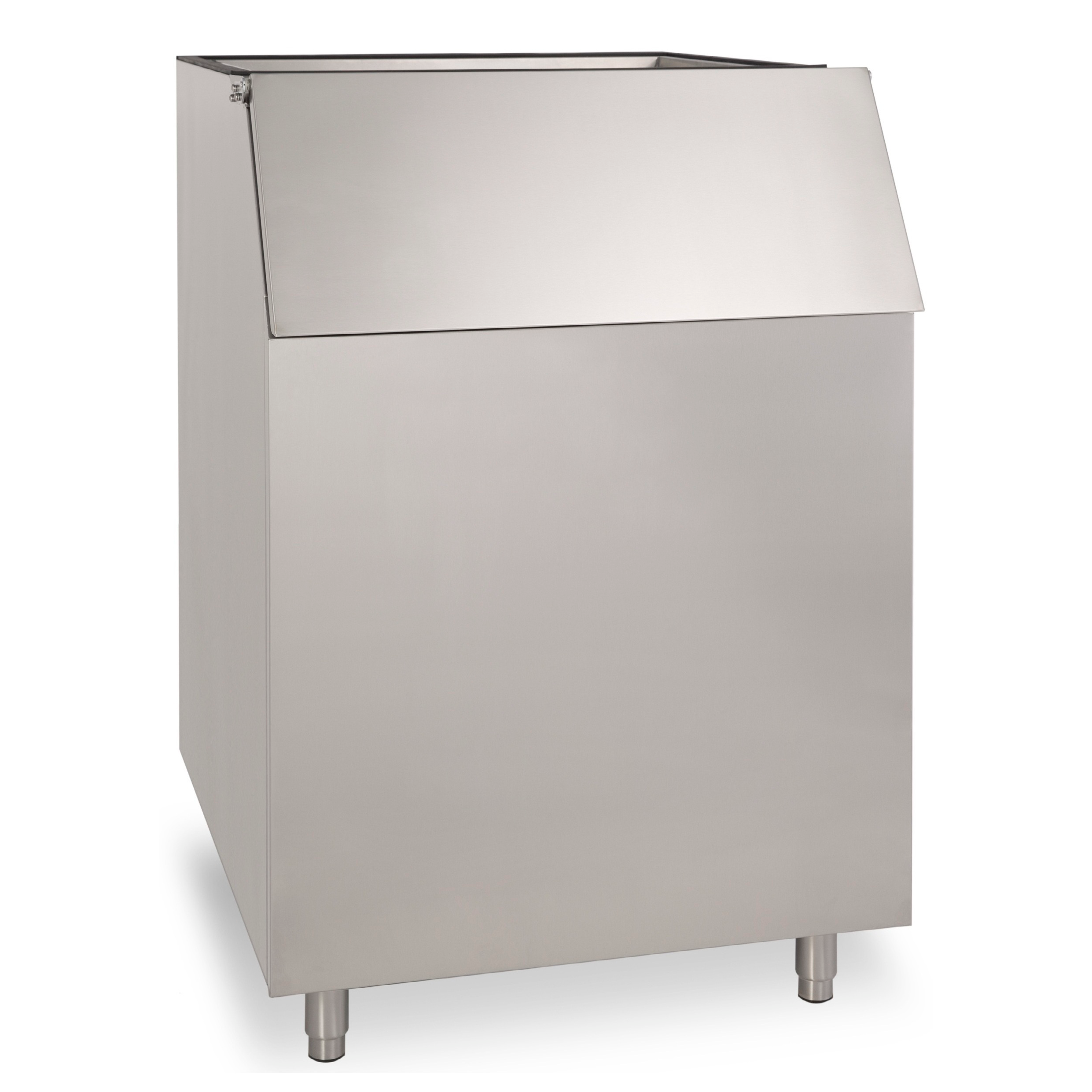 NIB470 470Lb Commercial Ice Storage Bin, Stainless Steel
