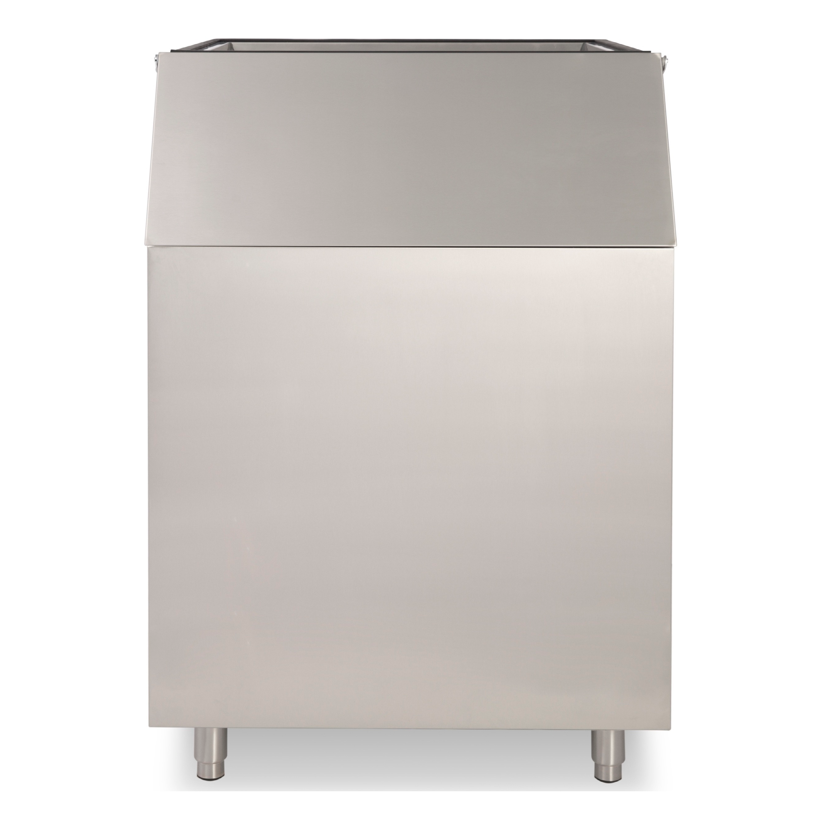 NIB470 470Lb Commercial Ice Storage Bin, Stainless Steel