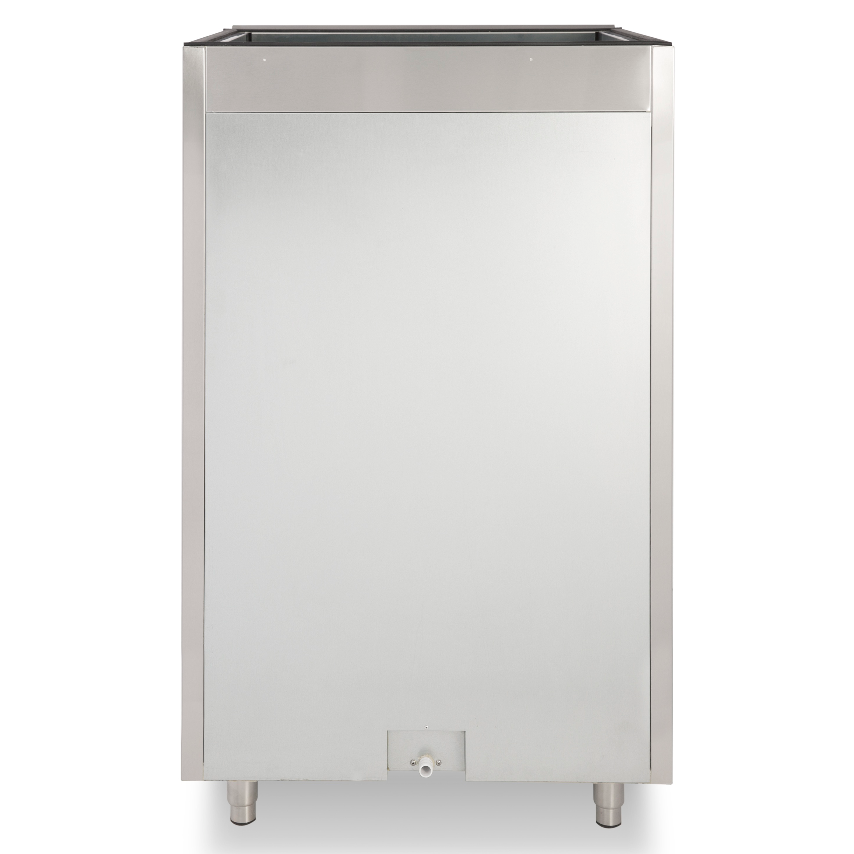 NIB580, 580LB Commercial Ice Storage Bin, Stainless Steel