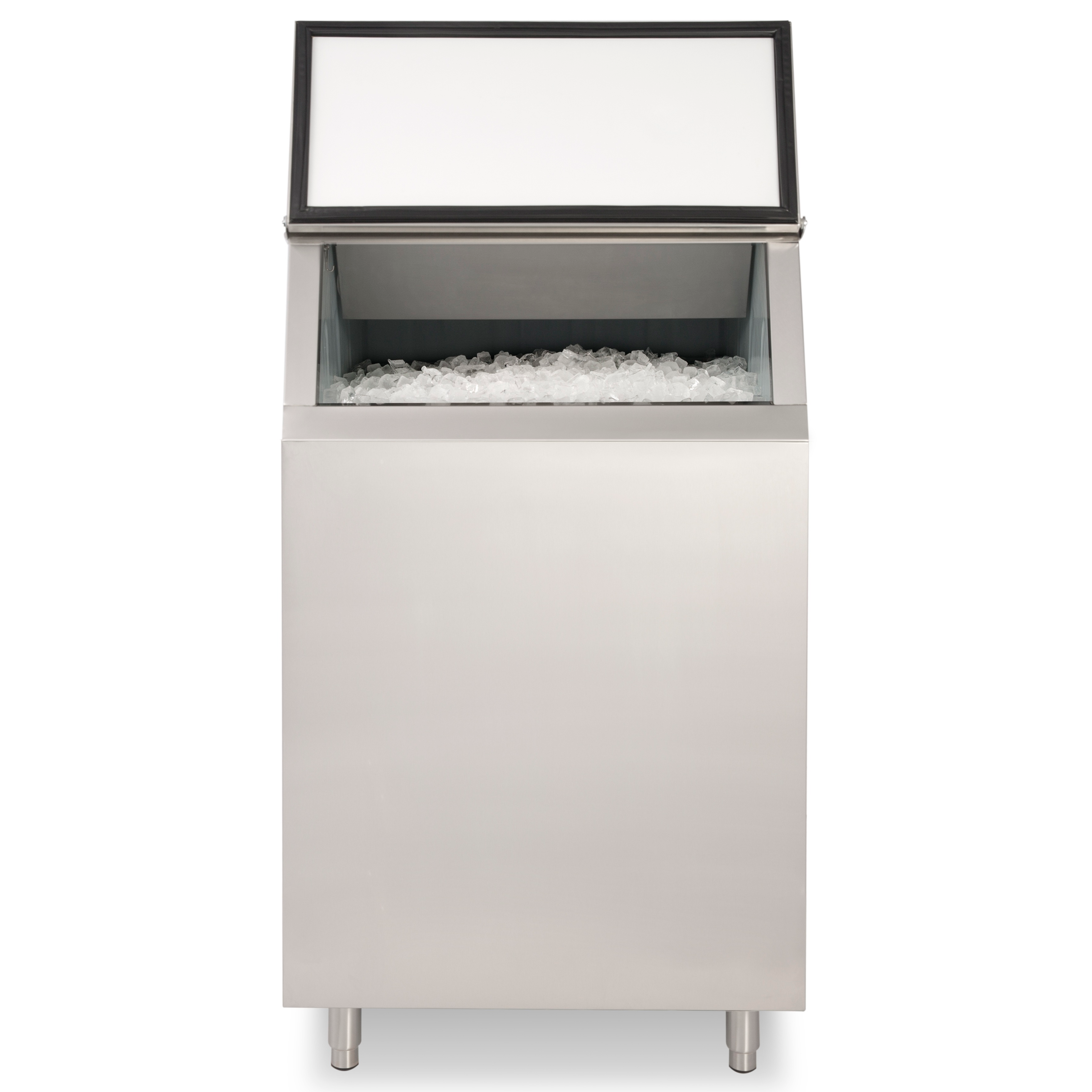 NIB580, 580LB Commercial Ice Storage Bin, Stainless Steel