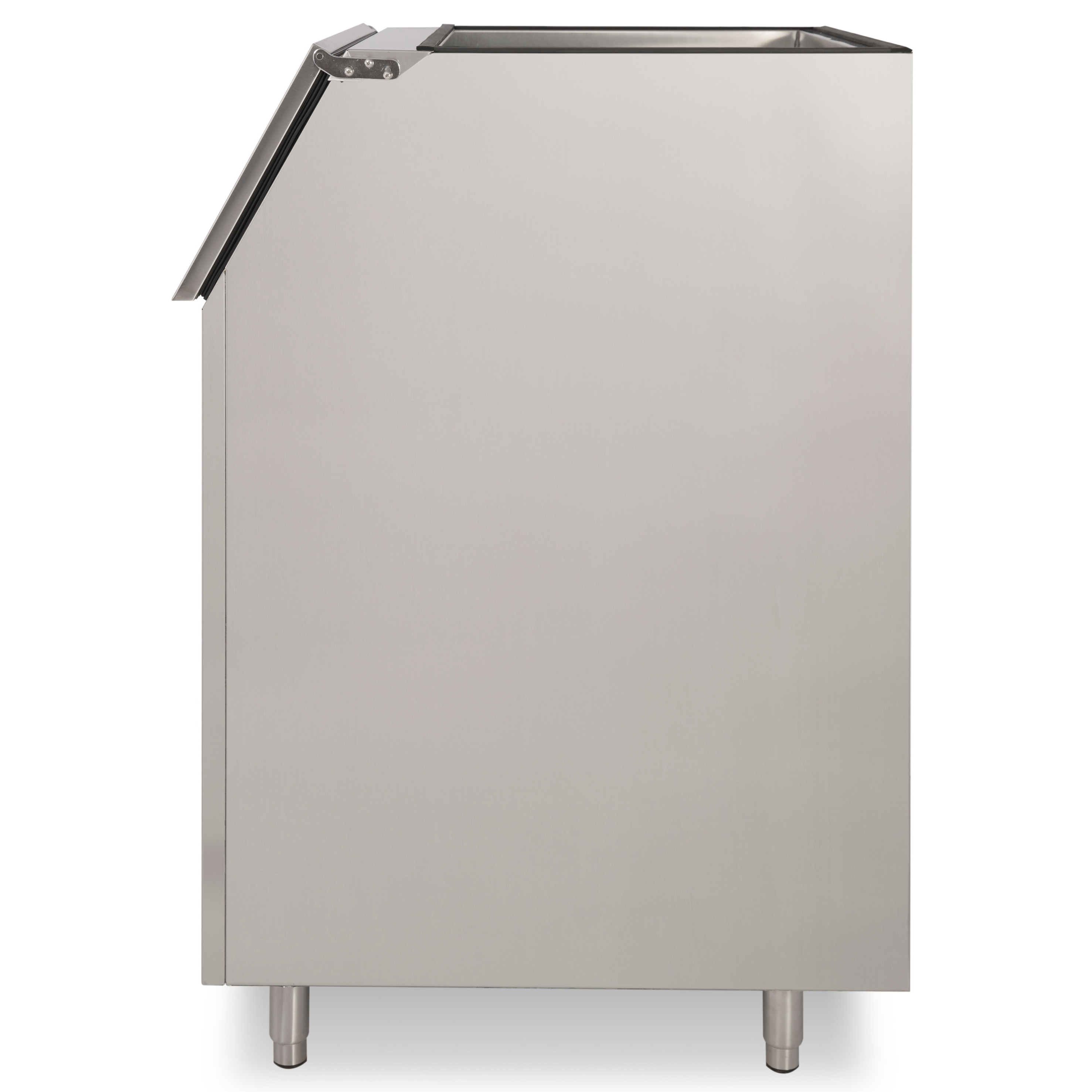 NIB580, 580LB Commercial Ice Storage Bin, Stainless Steel