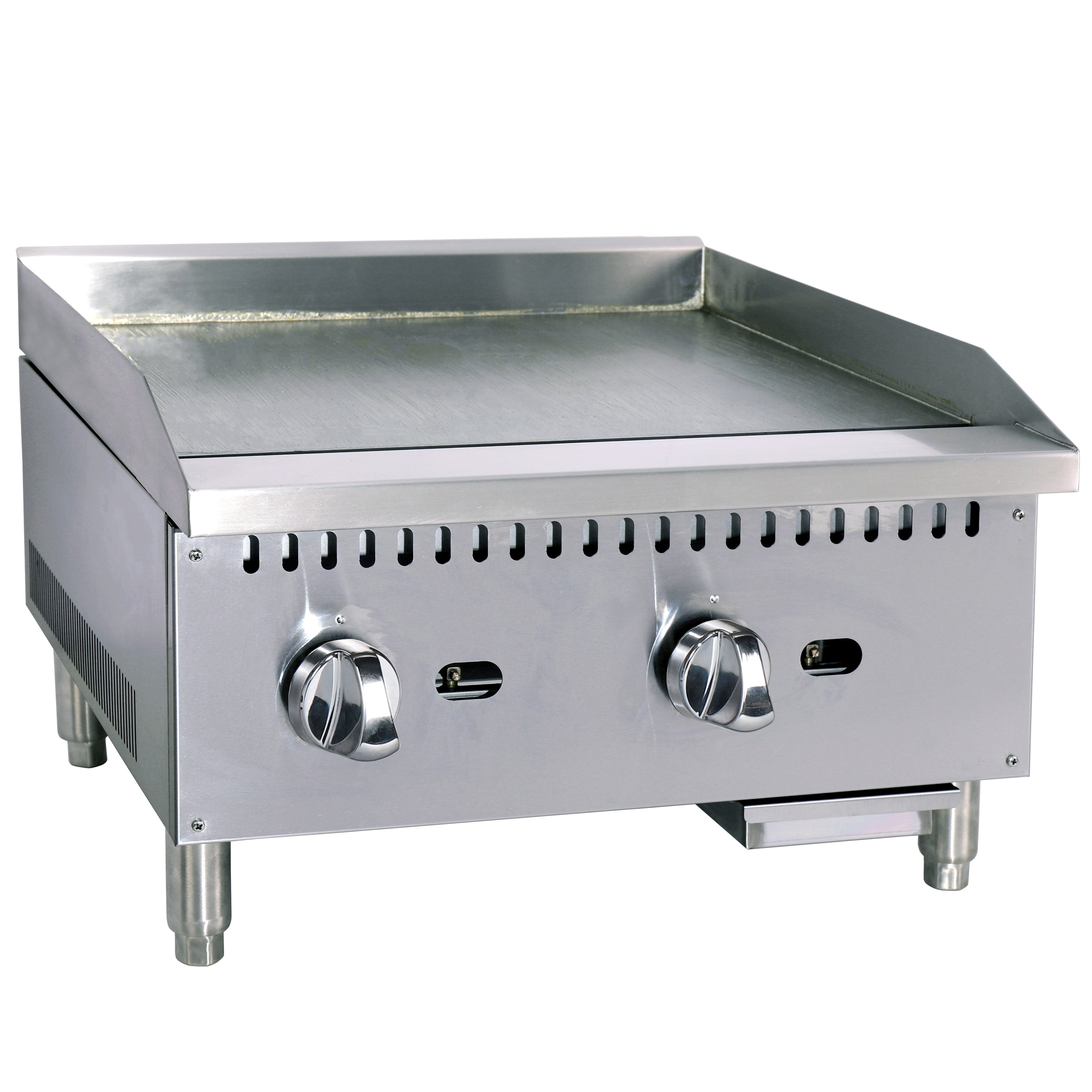 NMG24, 24IN (61CM) Gas Griddle, Standard Series, Natural Gas Field Convertible to Liquid Propane