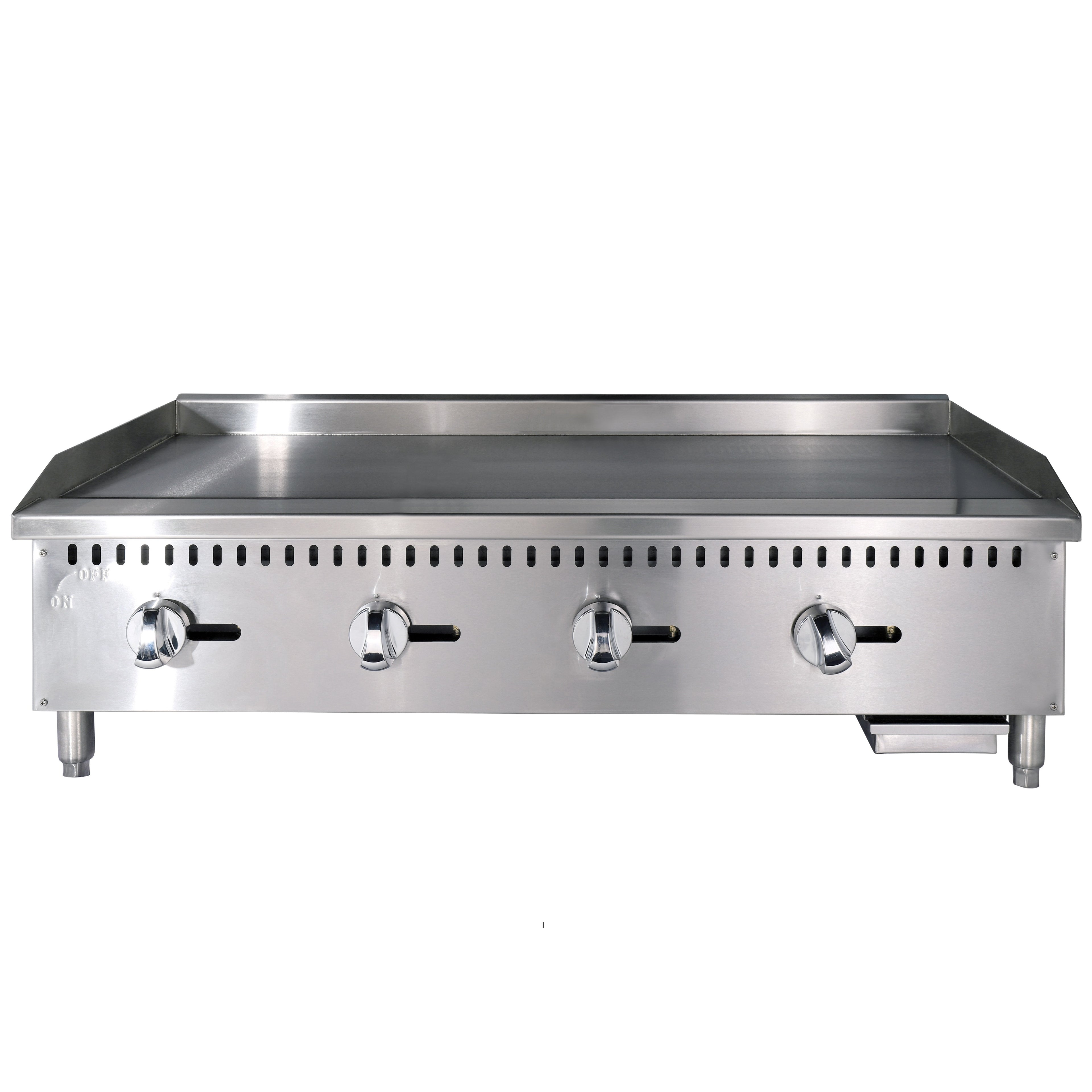 NMG48, 48IN (122CM) Gas Griddle, Standard Series, Natural Gas Field Convertible to Liquid Propane