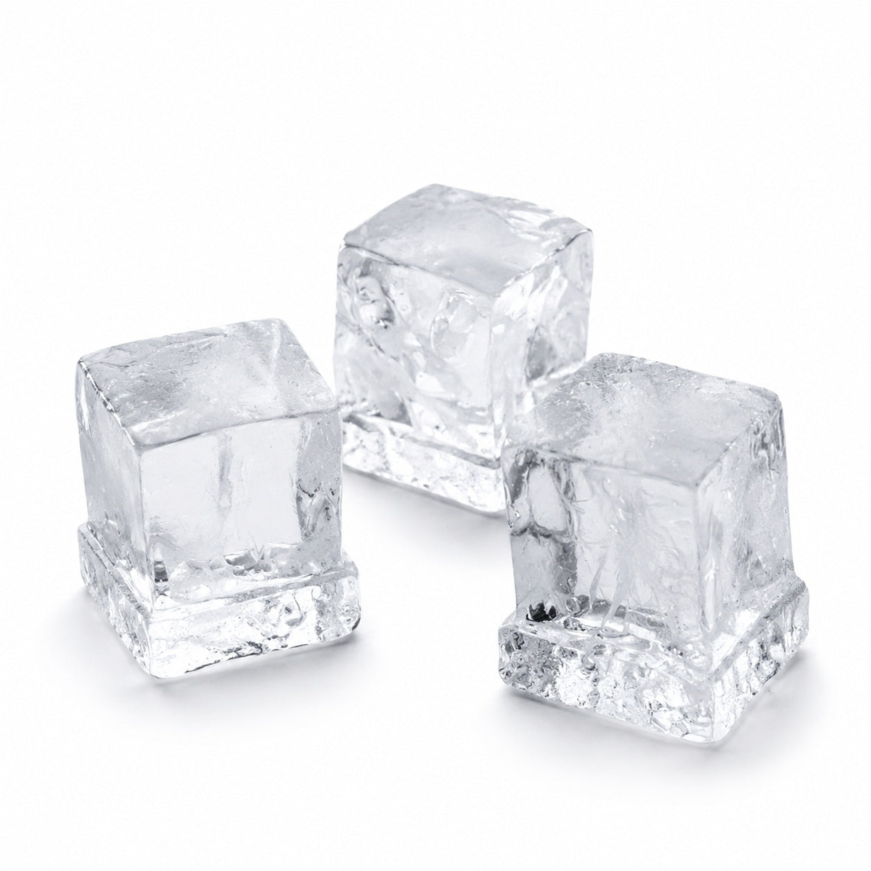 Full dice slab square ice cubes
