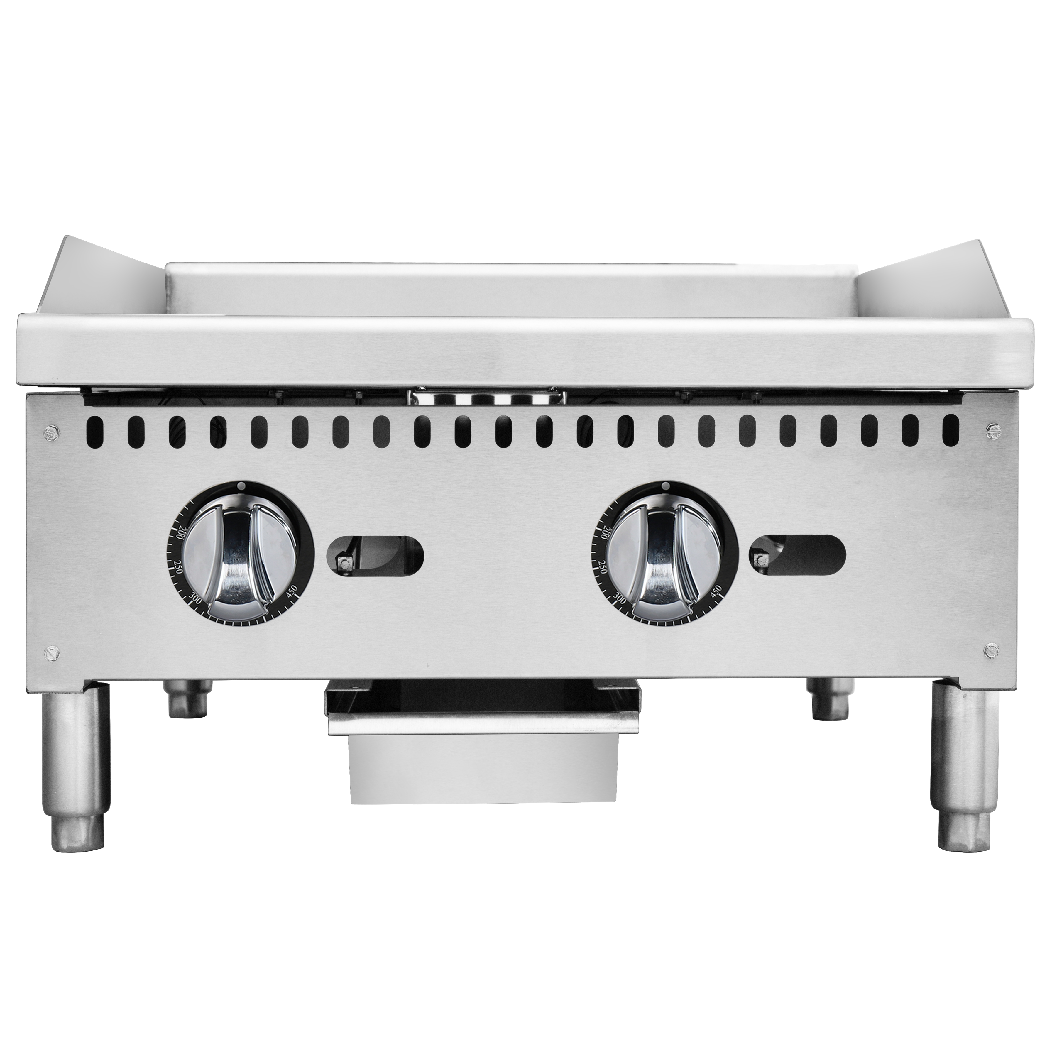 NTG24, 24IN (61CM) Gas Thermostatic Griddle, Heavy Duty, Natural Gas Field Convertible to Liquid Propane