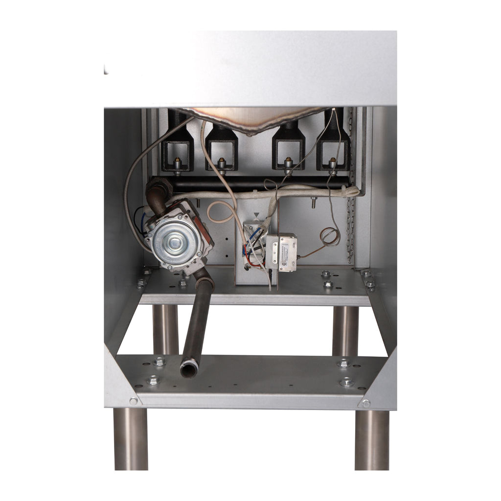 noriota nff4les gas floor fryer gas connection