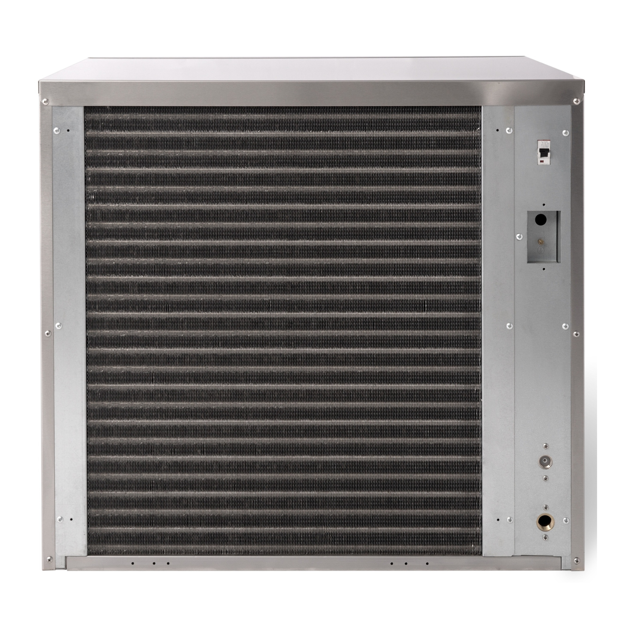 noriota ni1000f modular commercial ice maker back side or rear