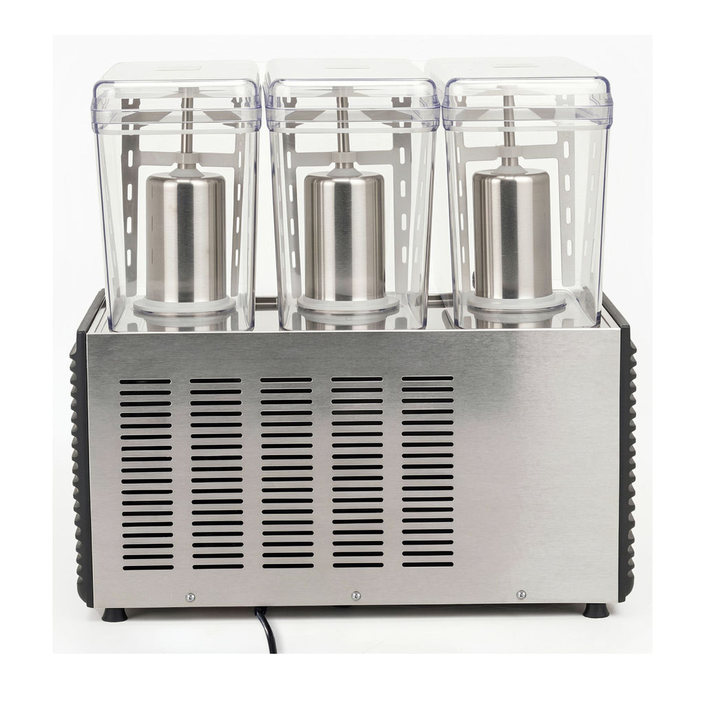 NBD3 Commercial Refrigerated Beverage Dispenser, Three Bowl, 36 L