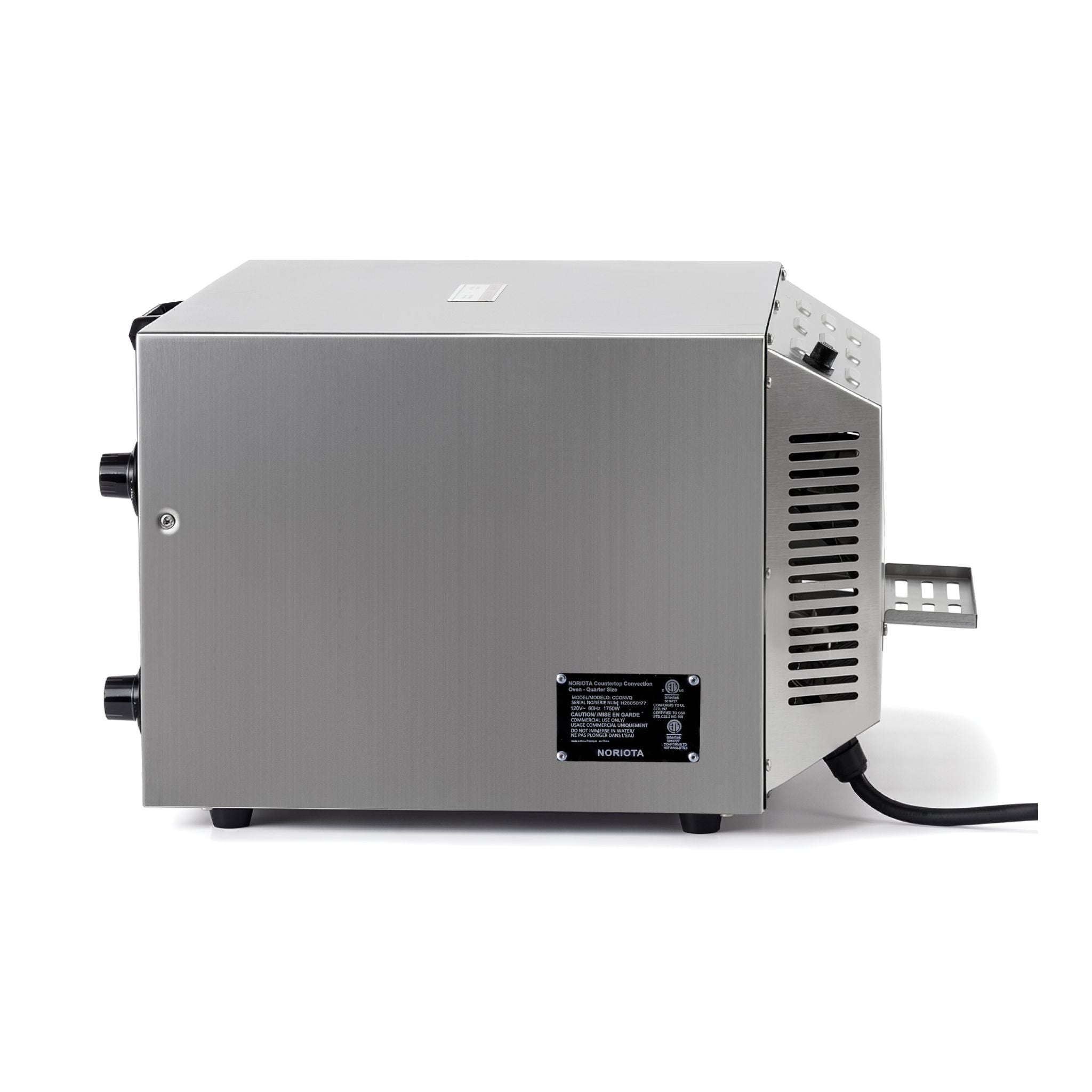 NCCOQ Quarter-Size Commercial Countertop Convection Oven, 1750 W