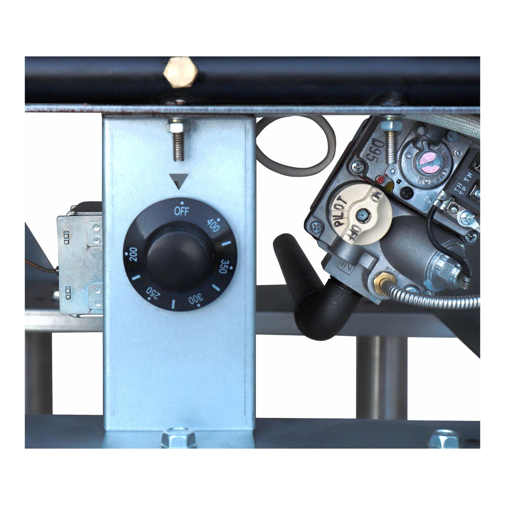 noriota nff3l gas floor fryer close up controls