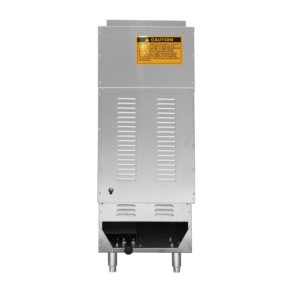 NFFOP40N Commercial Natural Gas Open Pot Fryer, 40 lb, 100,000 BTU