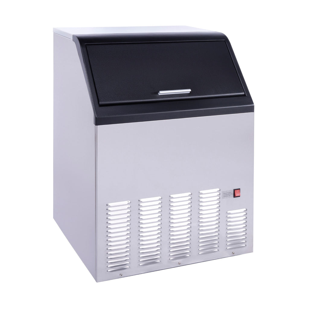 noriota ni120f ice maker angle left