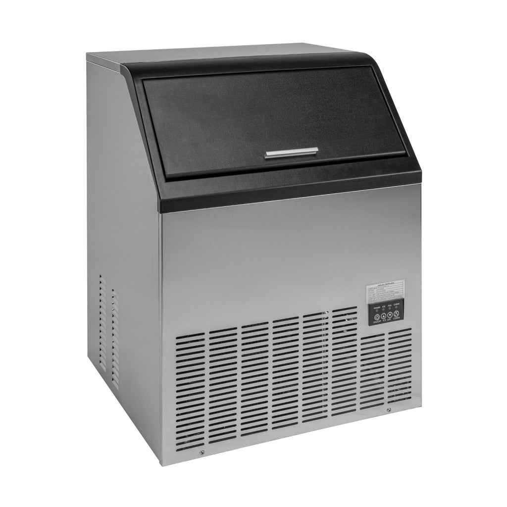 noriota ni120f 120lb commercial ice maker angle left 