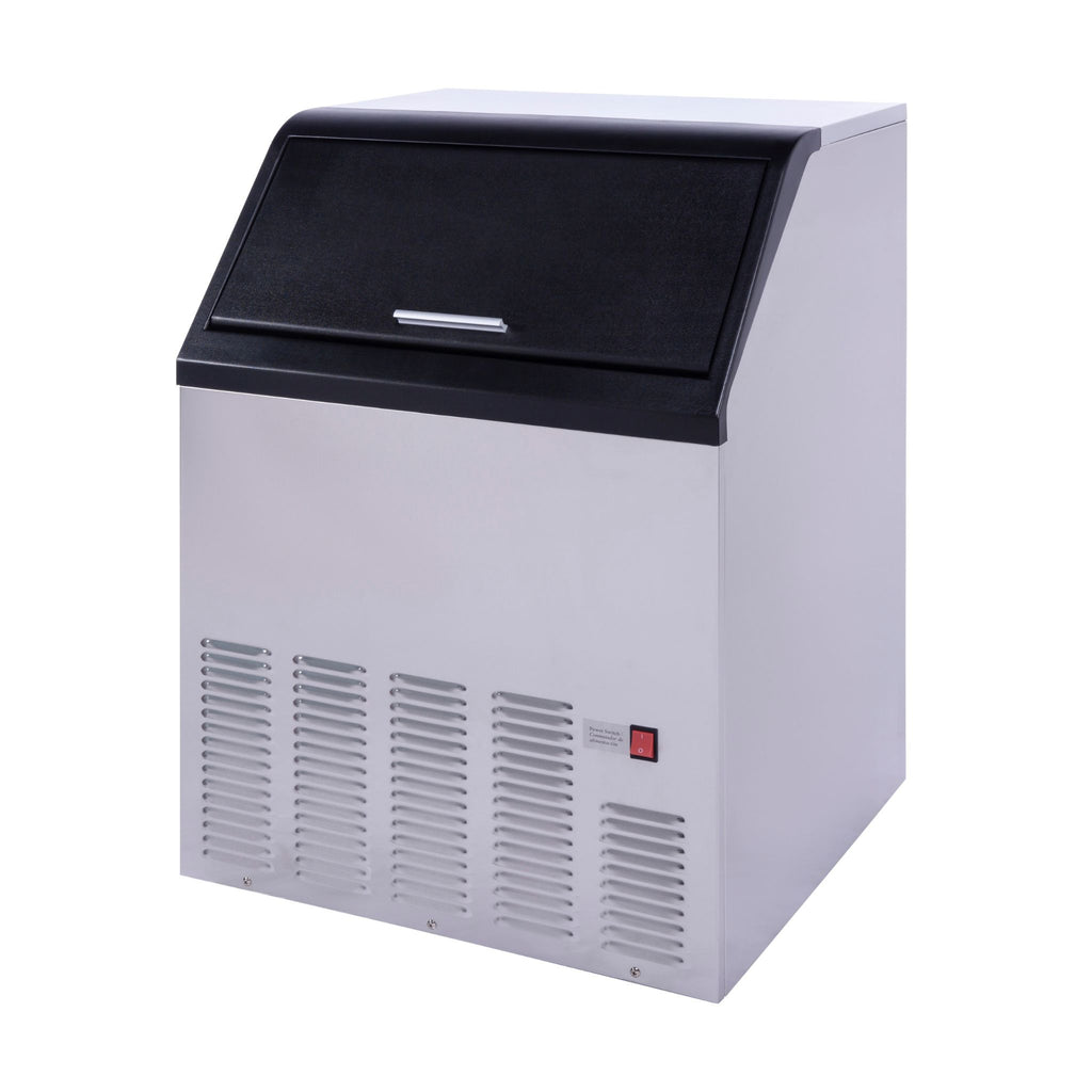 noriota ni120f ice maker angled right