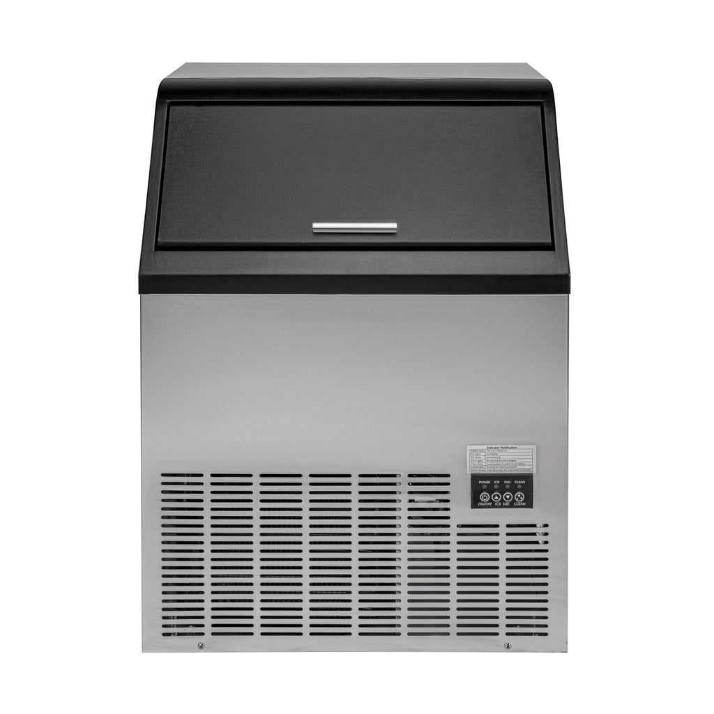 noriota ni120f 120lb commercial ice maker front view door closed