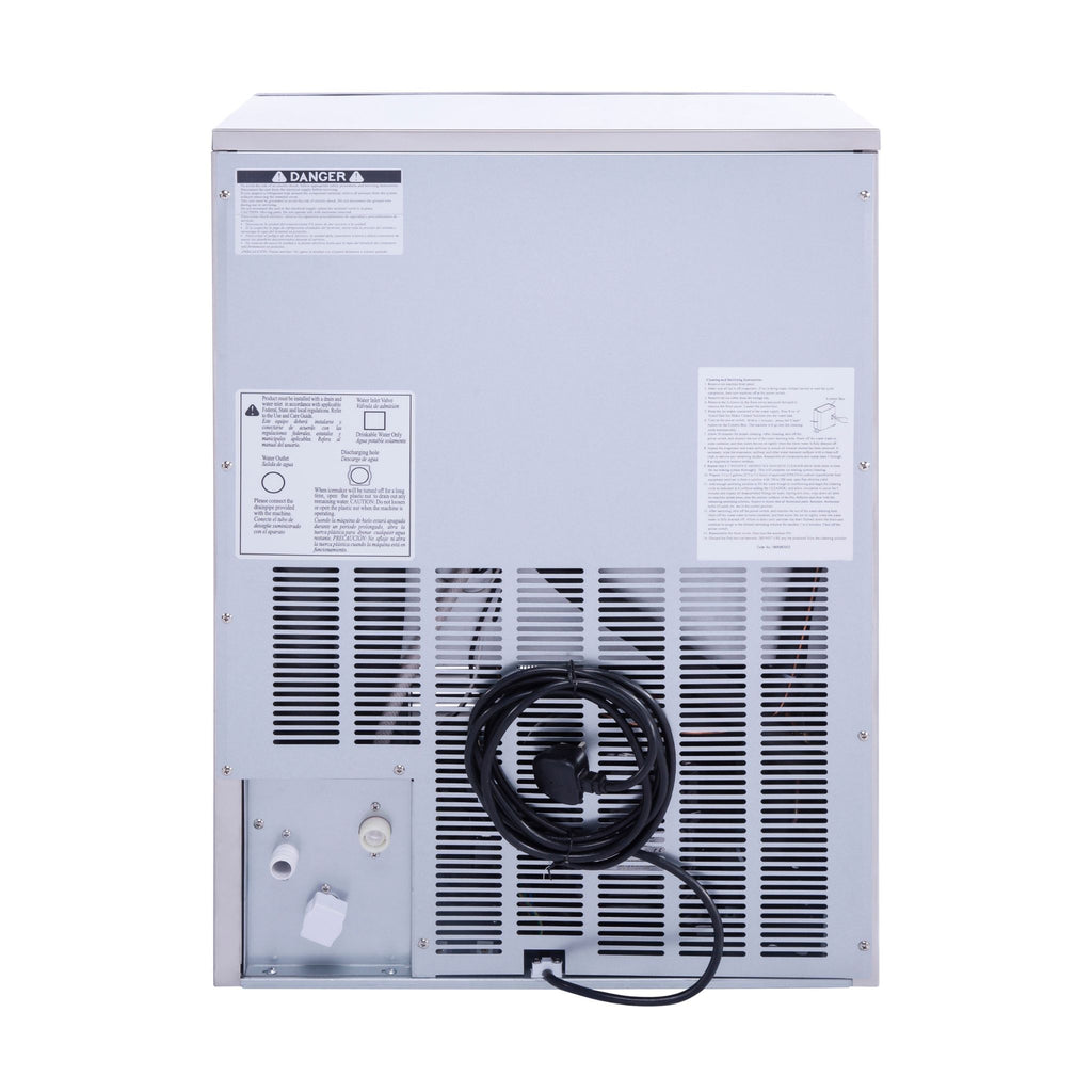 noriota ni120f ice maker back side or rear