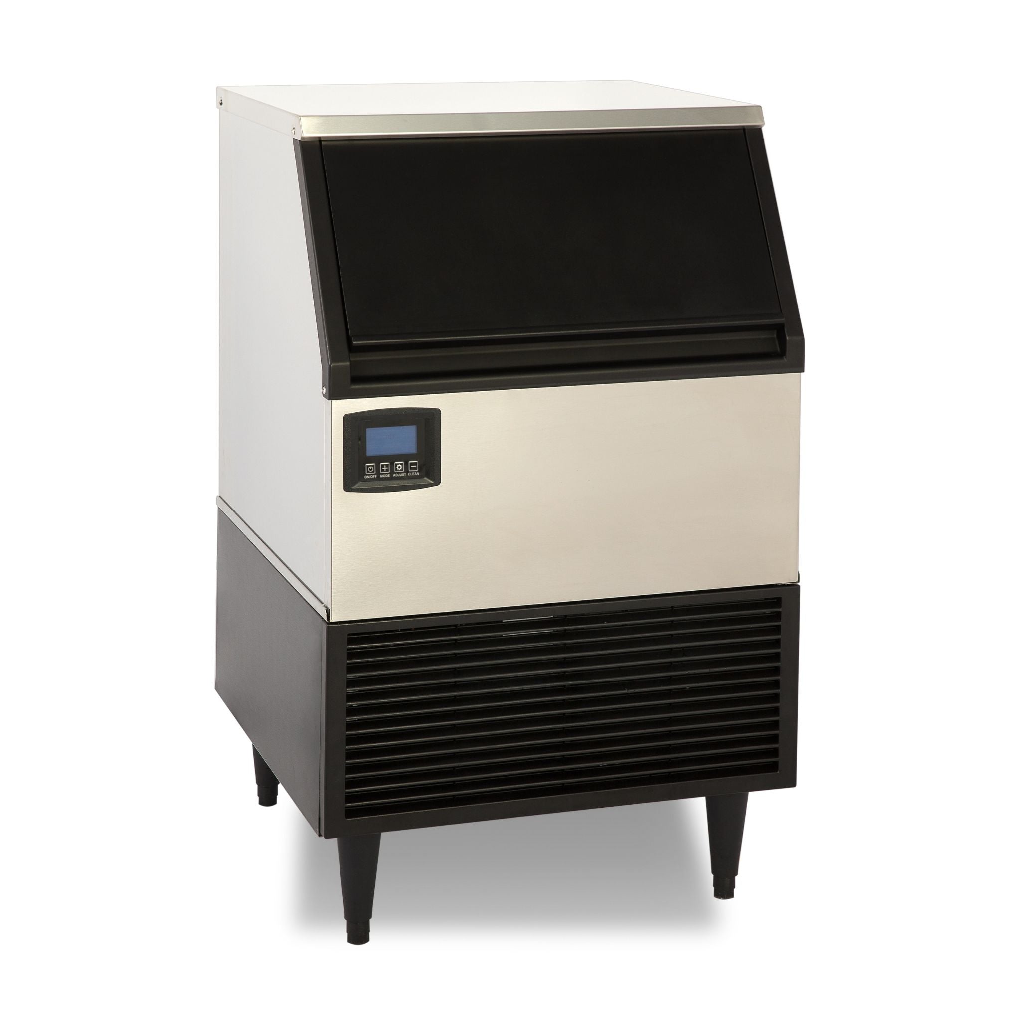 noriota ni150f commercial ice maker angled left