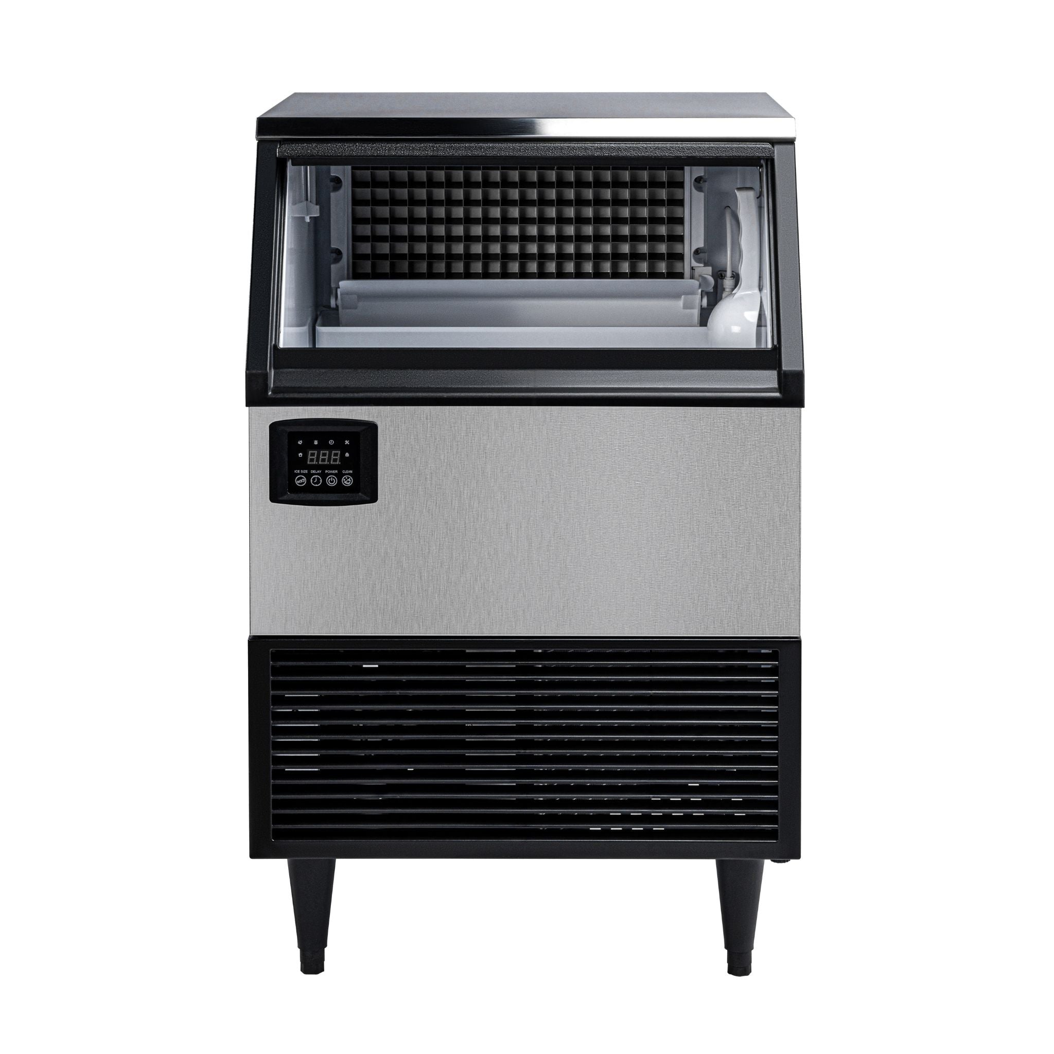 noriota ni150f commercial ice maker front with door open
