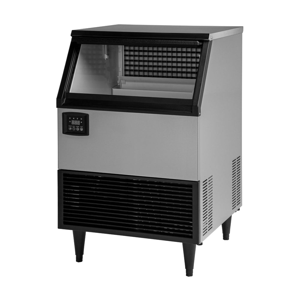 noriota ni200f commercial ice angle right with door open