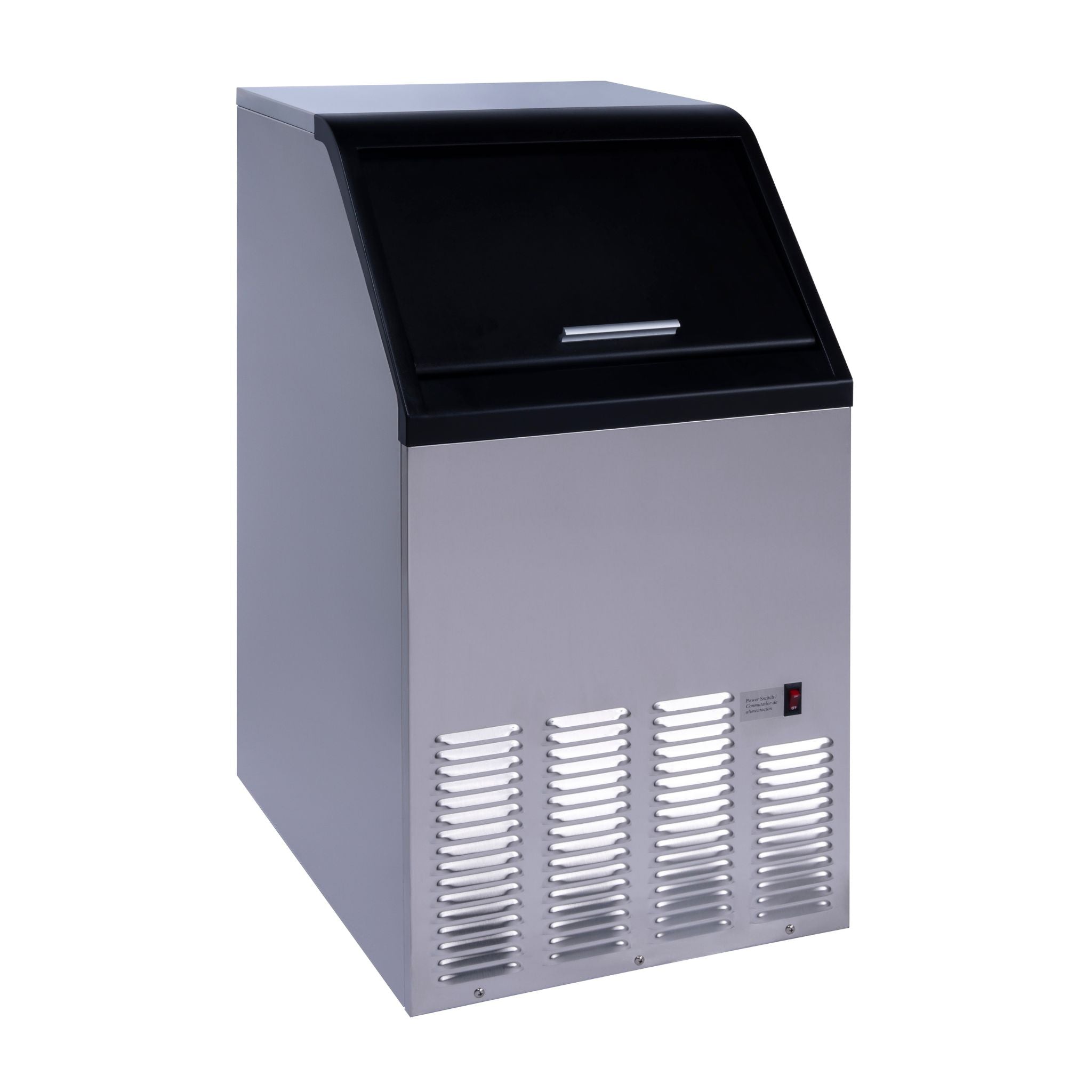 noriota ni80f ice maker angled left