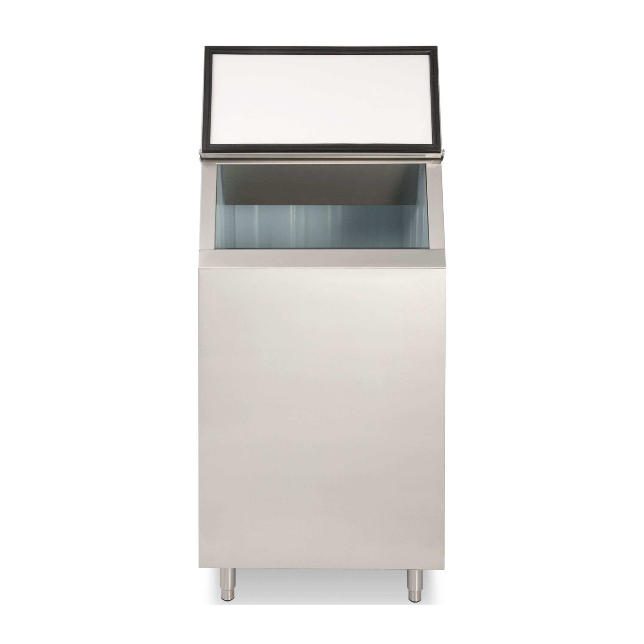 noriota nib310 stainless steel  ice storage bin door open