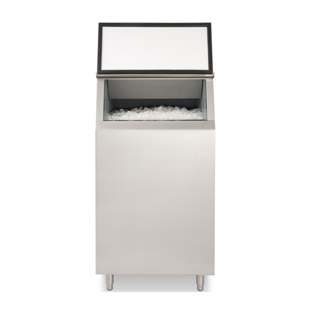 noriota nib310 stainless steel  ice storage bin ice bin full