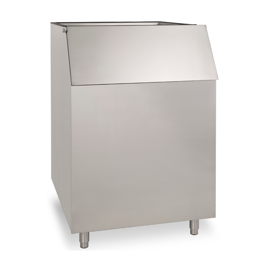 noriota nib470 commercial ice storage bin angle left