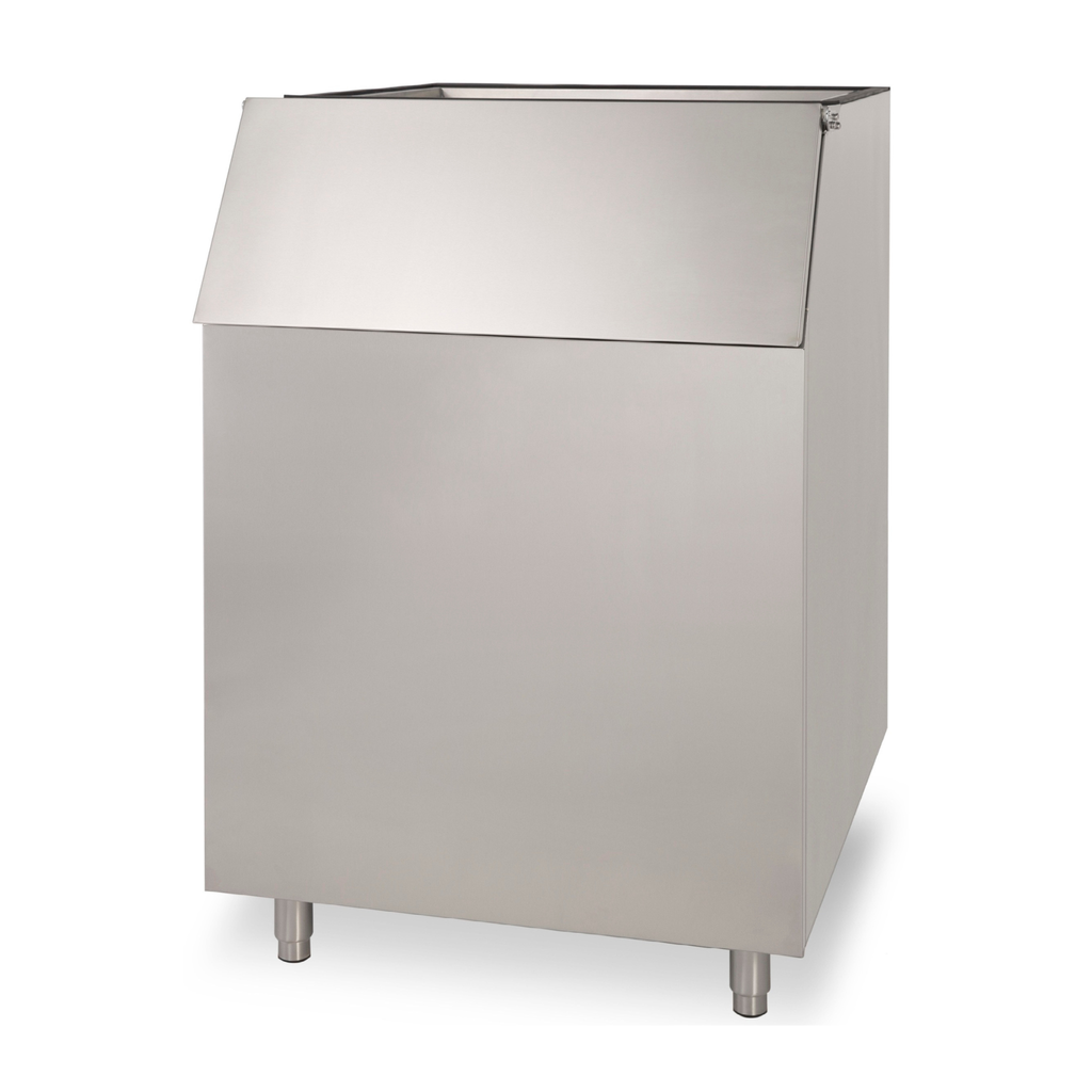 noriota nib470 commercial ice storage bin angle right