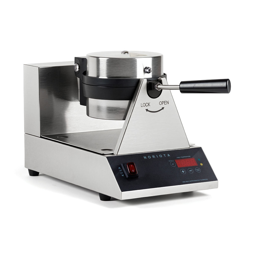 NBWM1 Commercial Belgian Waffle Maker, Single Round, 7 in
