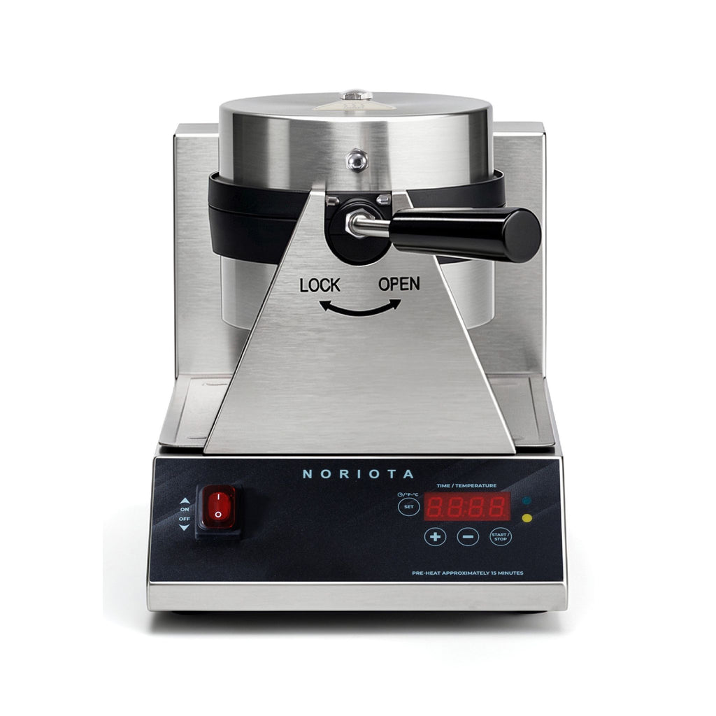 NBWM1 Commercial Belgian Waffle Maker, Single Round, 7 in